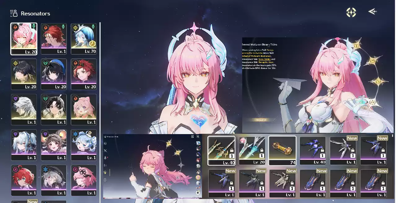 AEMEATH C4R1 VÀ NHIỀU CHAR KHÁC UL45 SV SEA CHƯA SET BIRTH