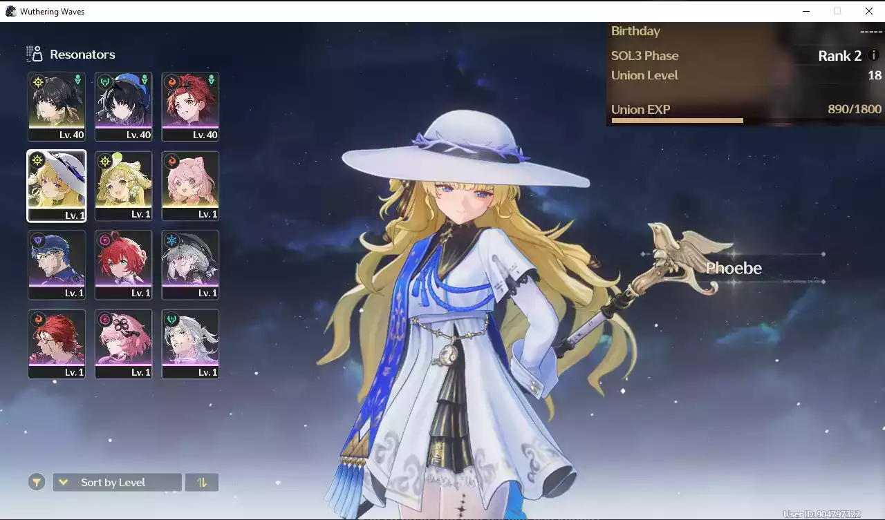 (SEA) UL18 Phoebe + Verina + Encore