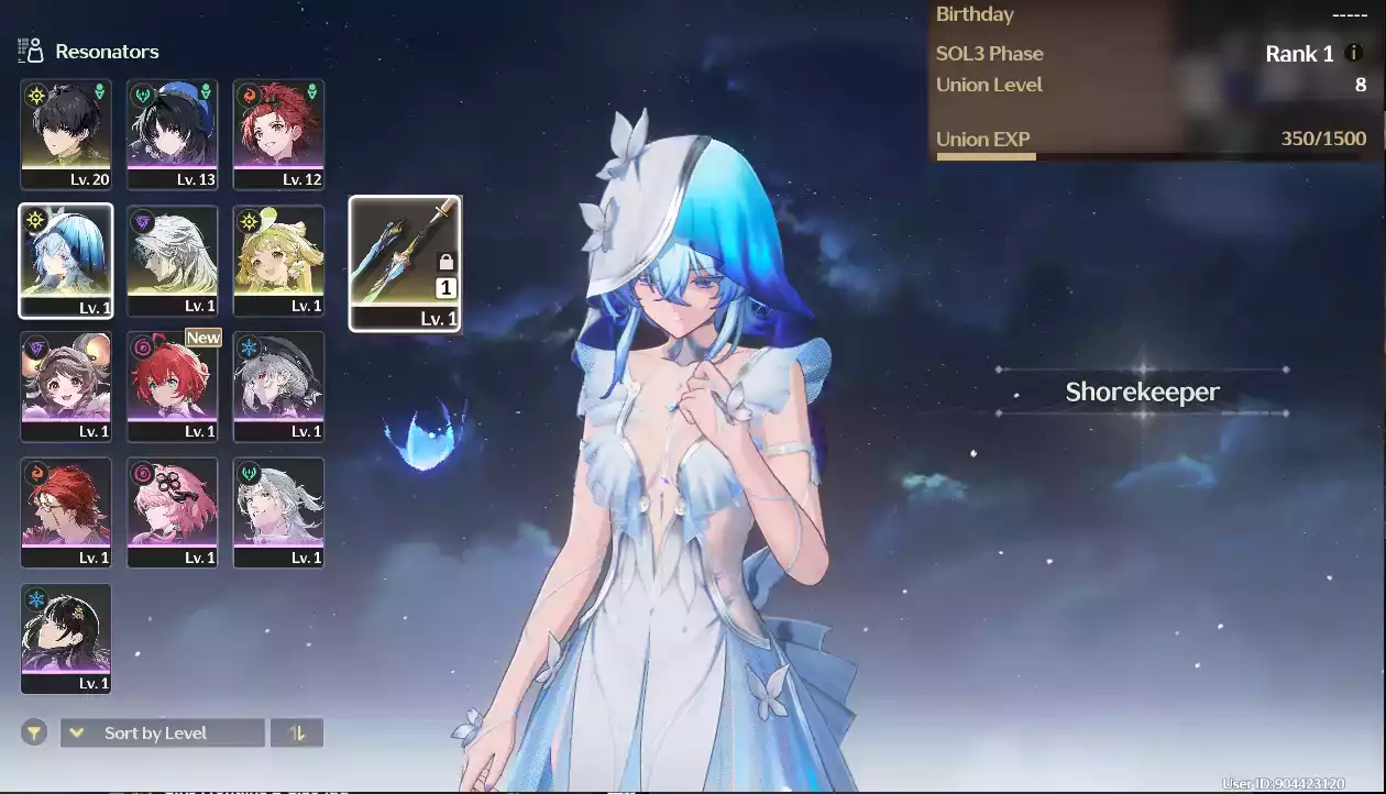 (SEA) UL8 Shorekeeper + Verina(Zin Map Zin Nhiệm Vụ)