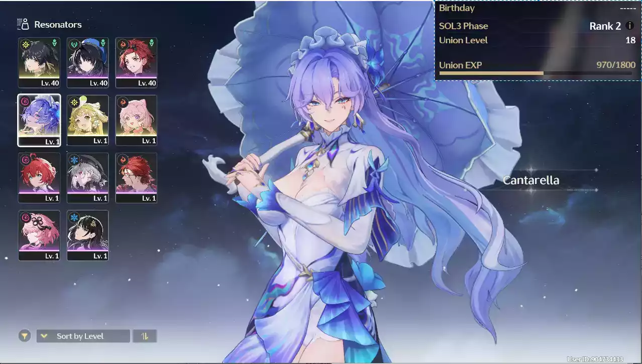 (SEA) UL17 Cantarella + Verina + Encore(Zin nhiệm vụ Map còn 70%)