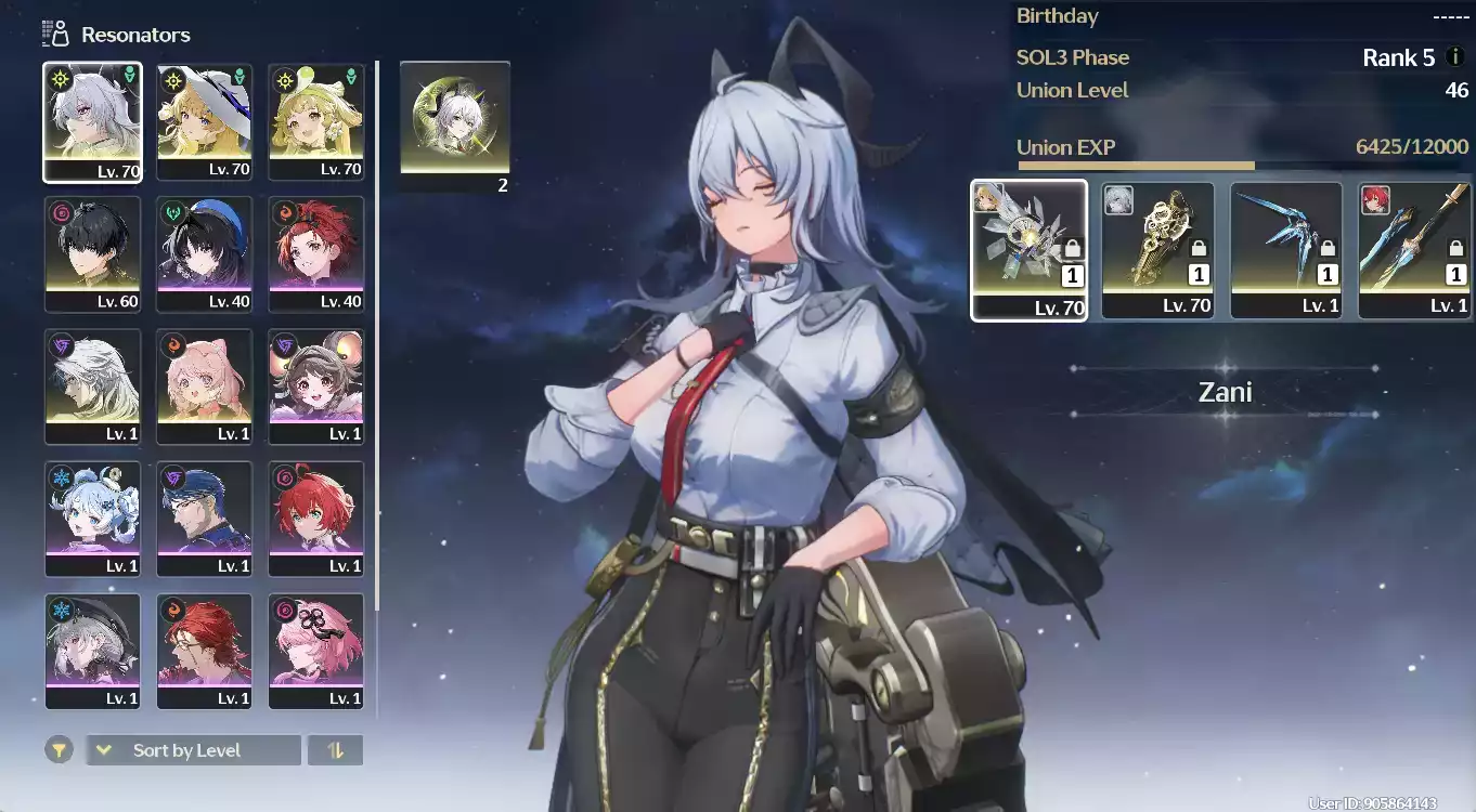 (SEA) UL45 Zani RC2 Trấn + Phoebe Trấn + Verina + Encore