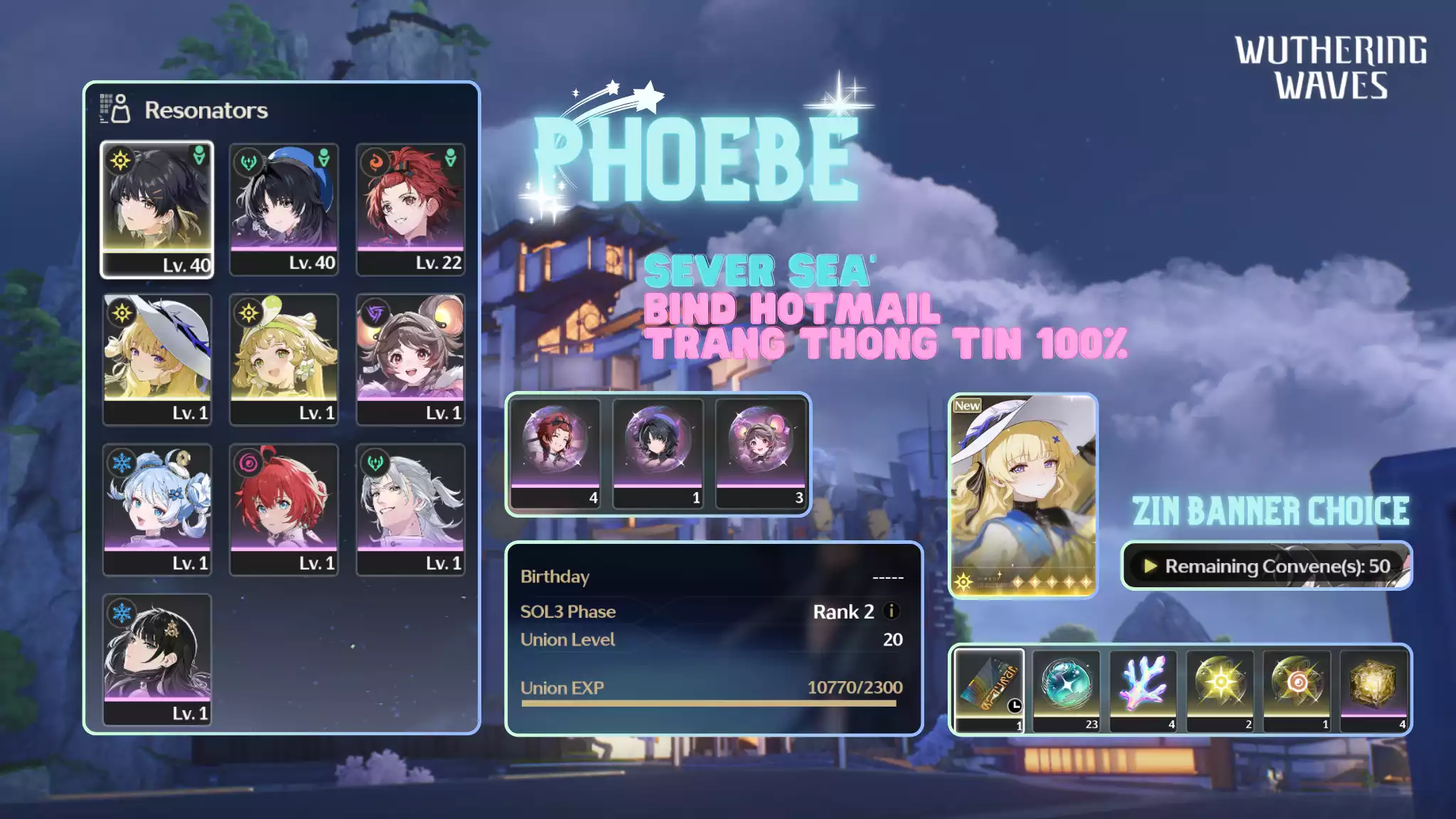 [Sea] [UL17] Phoebe