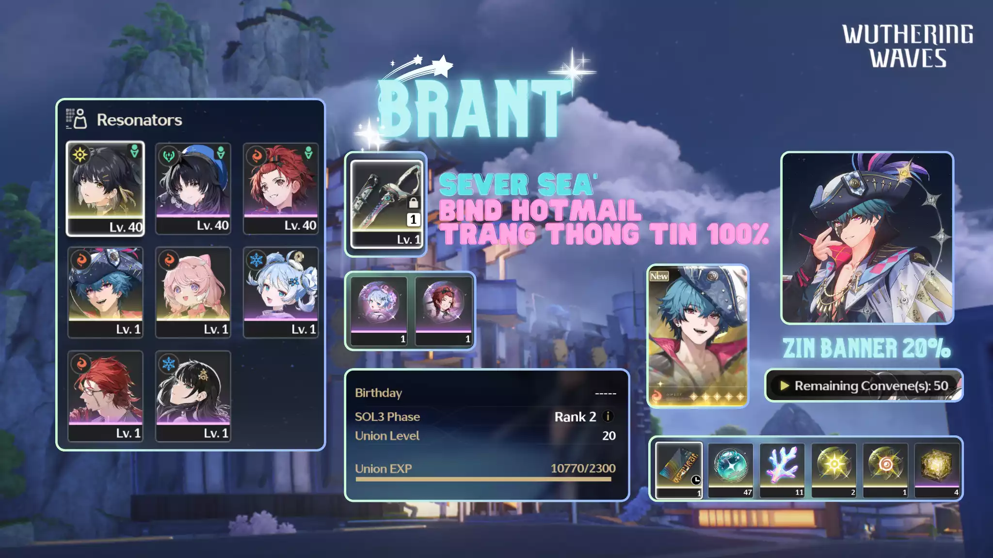 [Sea][UL17] Brant C1 Trấn