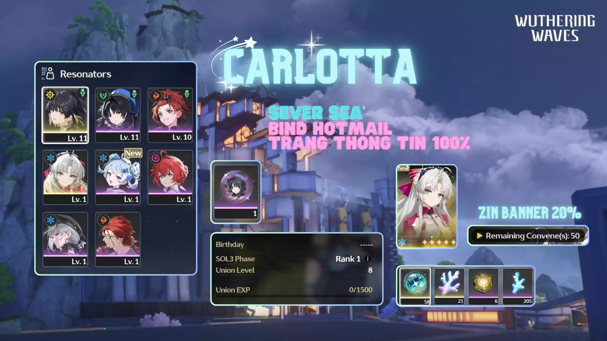 [Sea][UL8] Carlotta