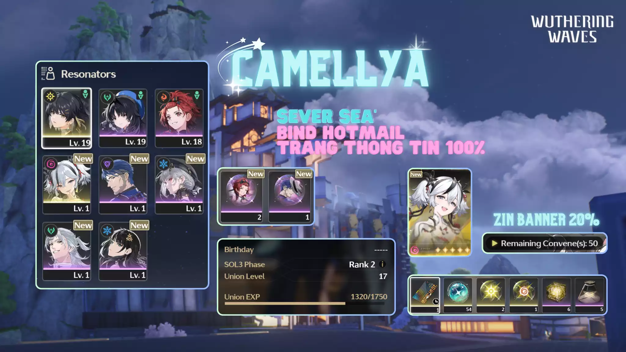 [Sea] [UL17] Camellya
