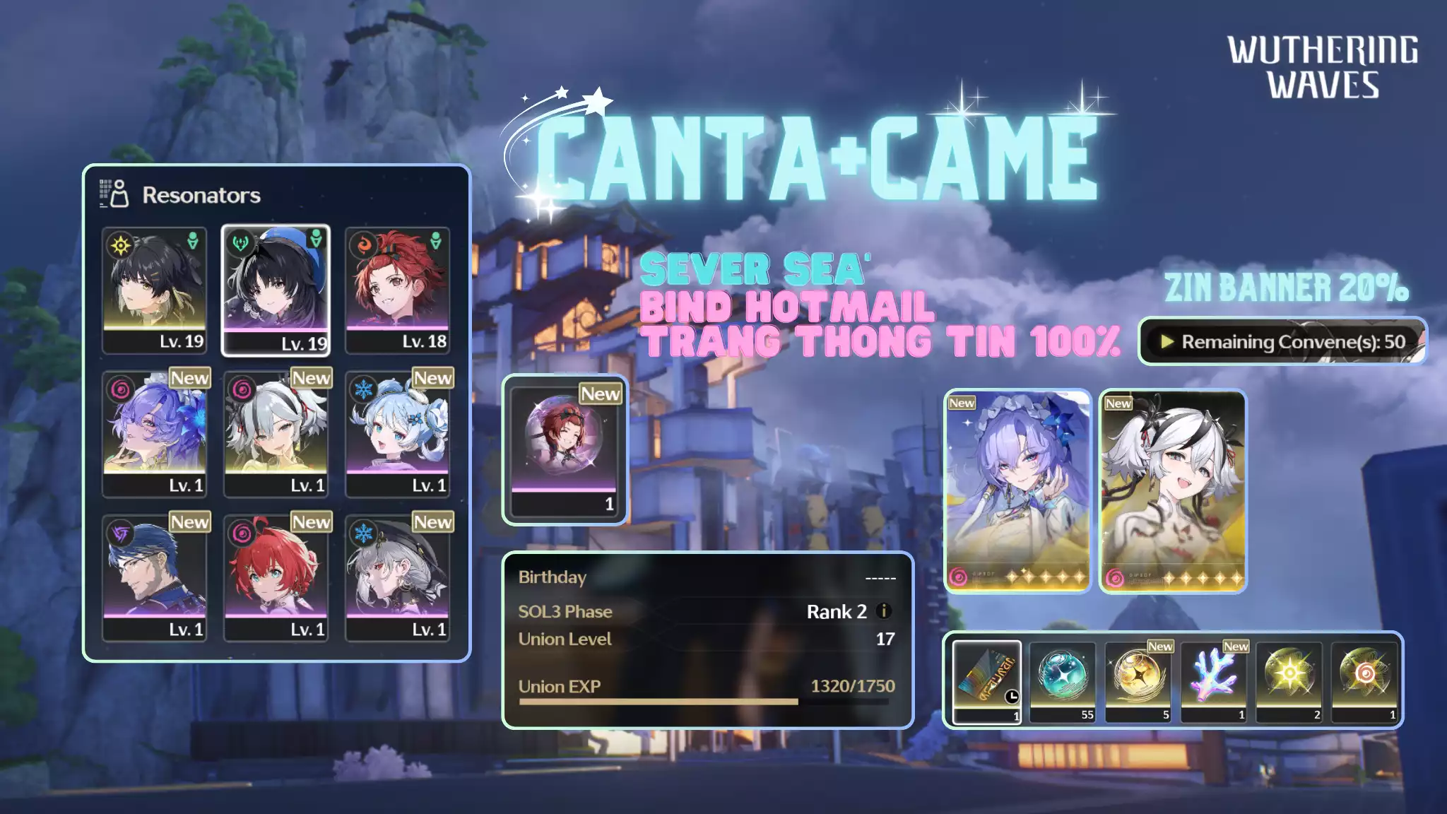 [Sea] [UL17] Camellya + Cantarella