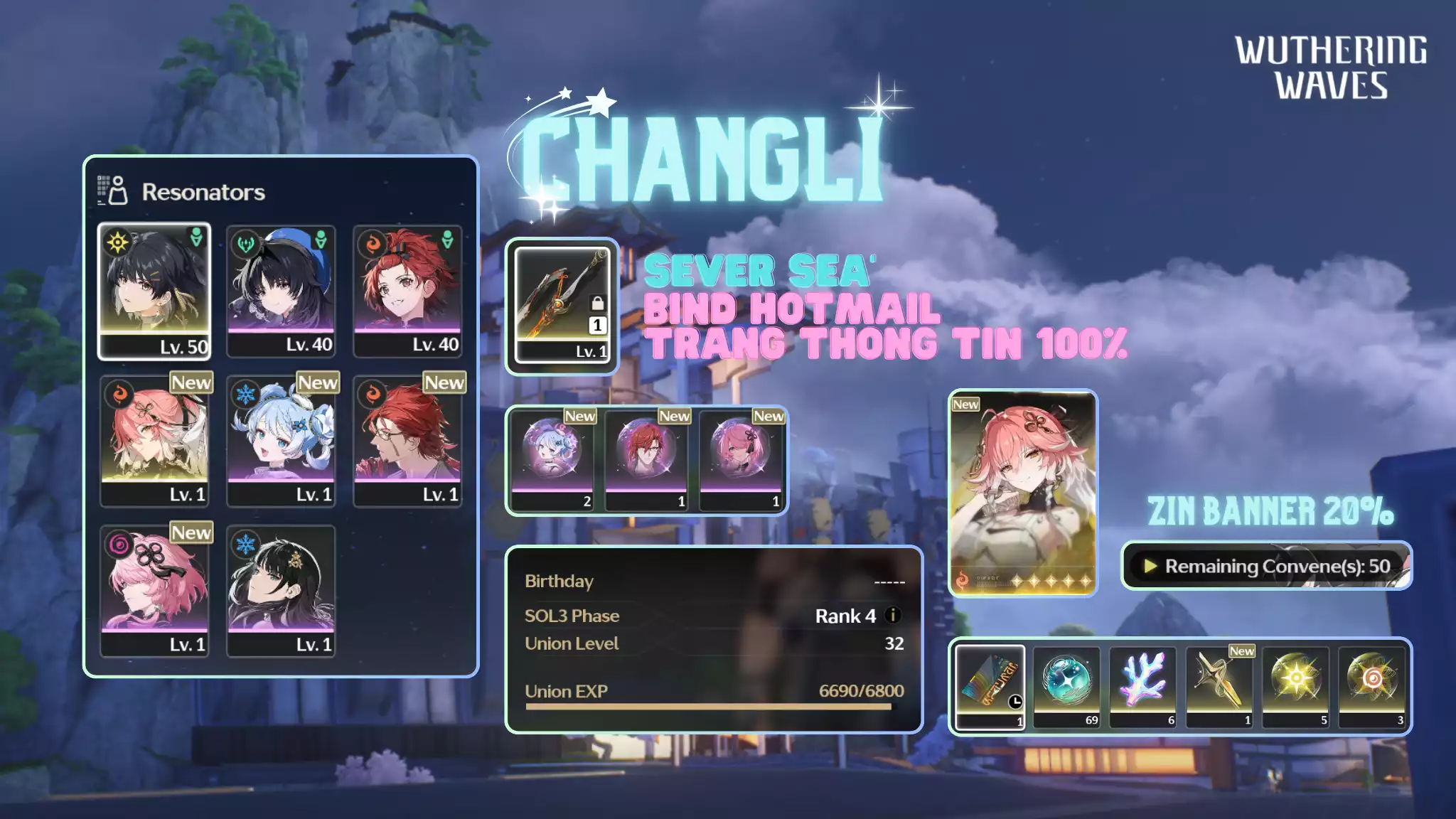 [Sea][UL33] Changli Trấn
