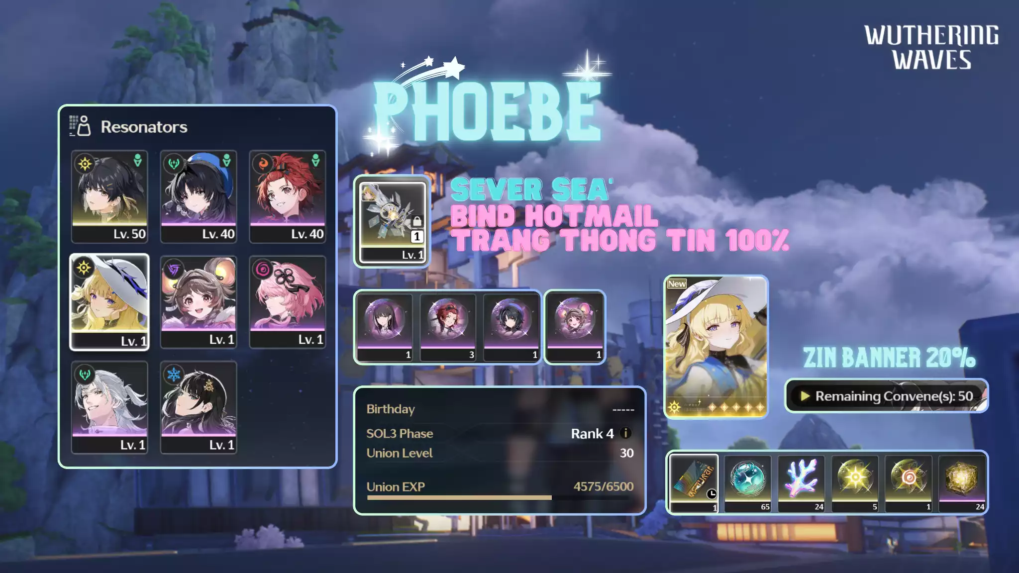[Sea][UL17] Phoebe Trấn