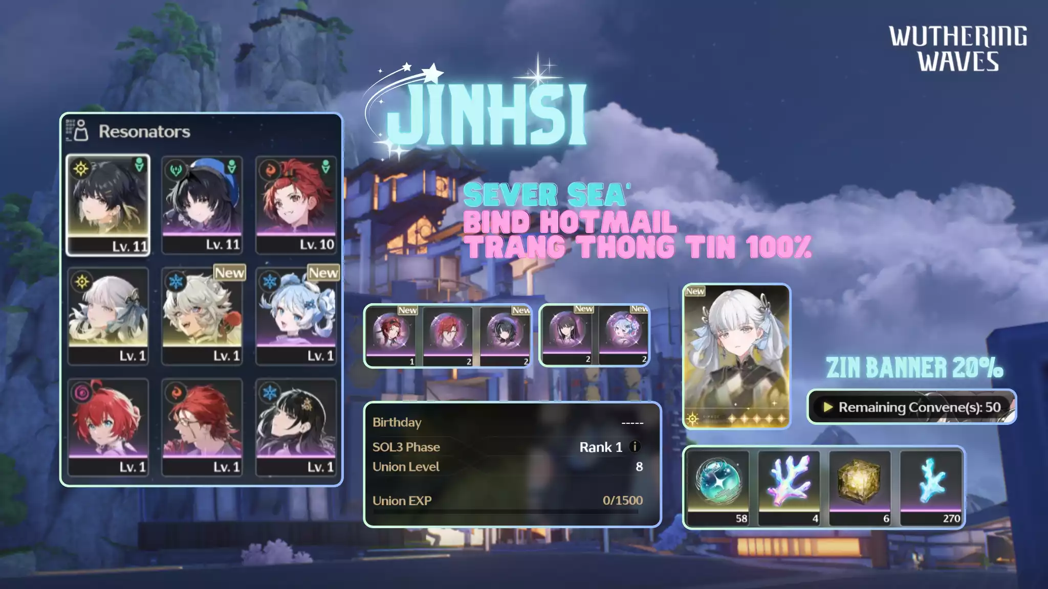 [Sea][UL8] Jinhi