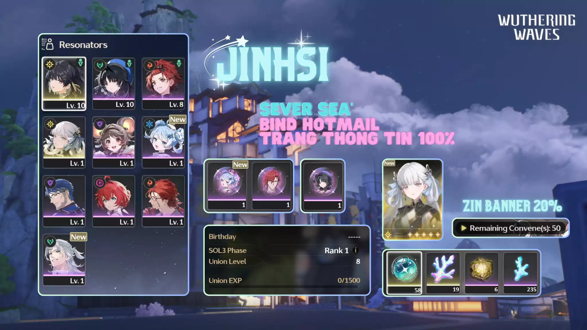 [Sea][UL8] Jinhi