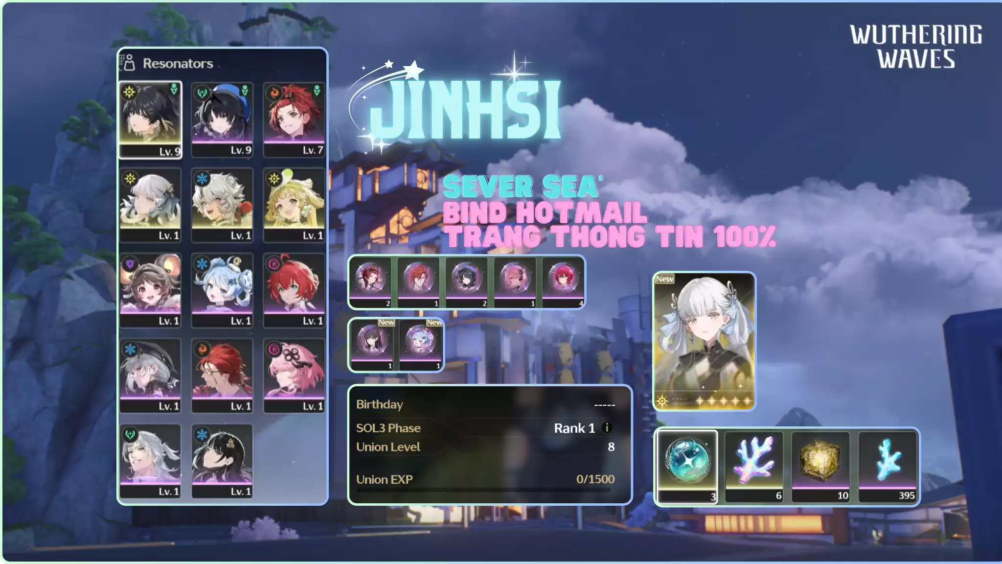 [Sea][UL8] Jinhi