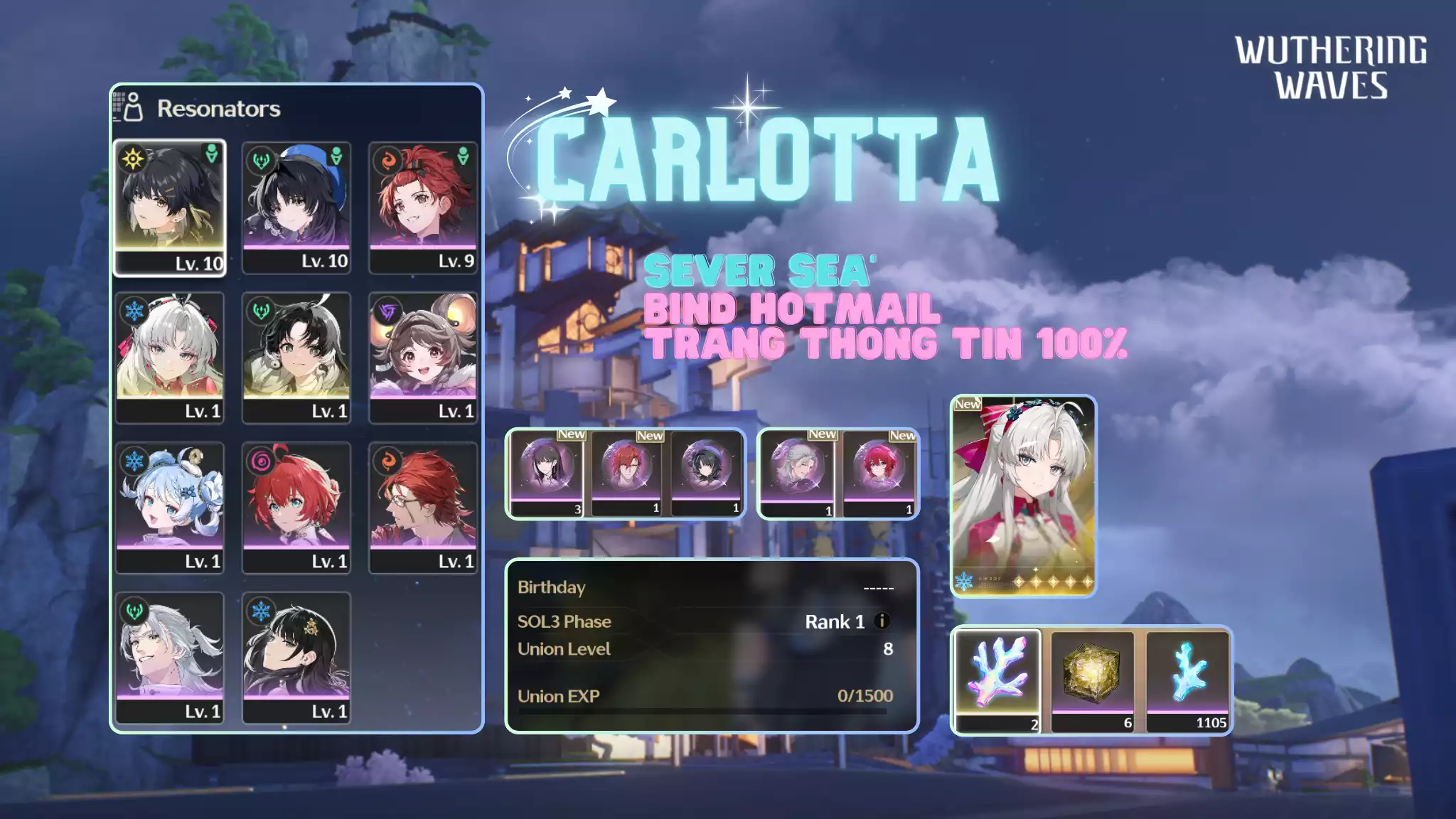 [Sea][UL8] Carlotta
