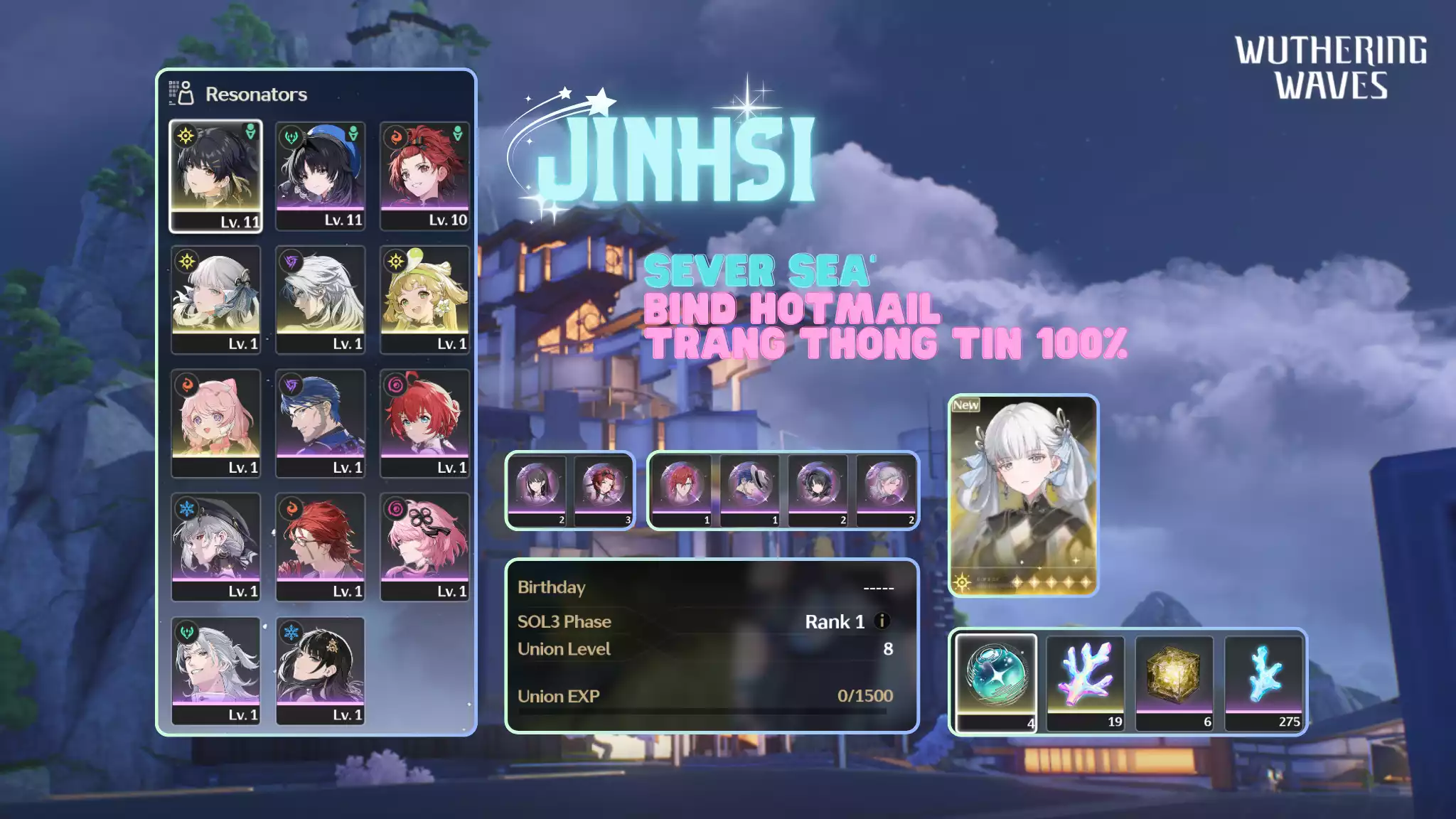 [Sea][UL8] Jinhi