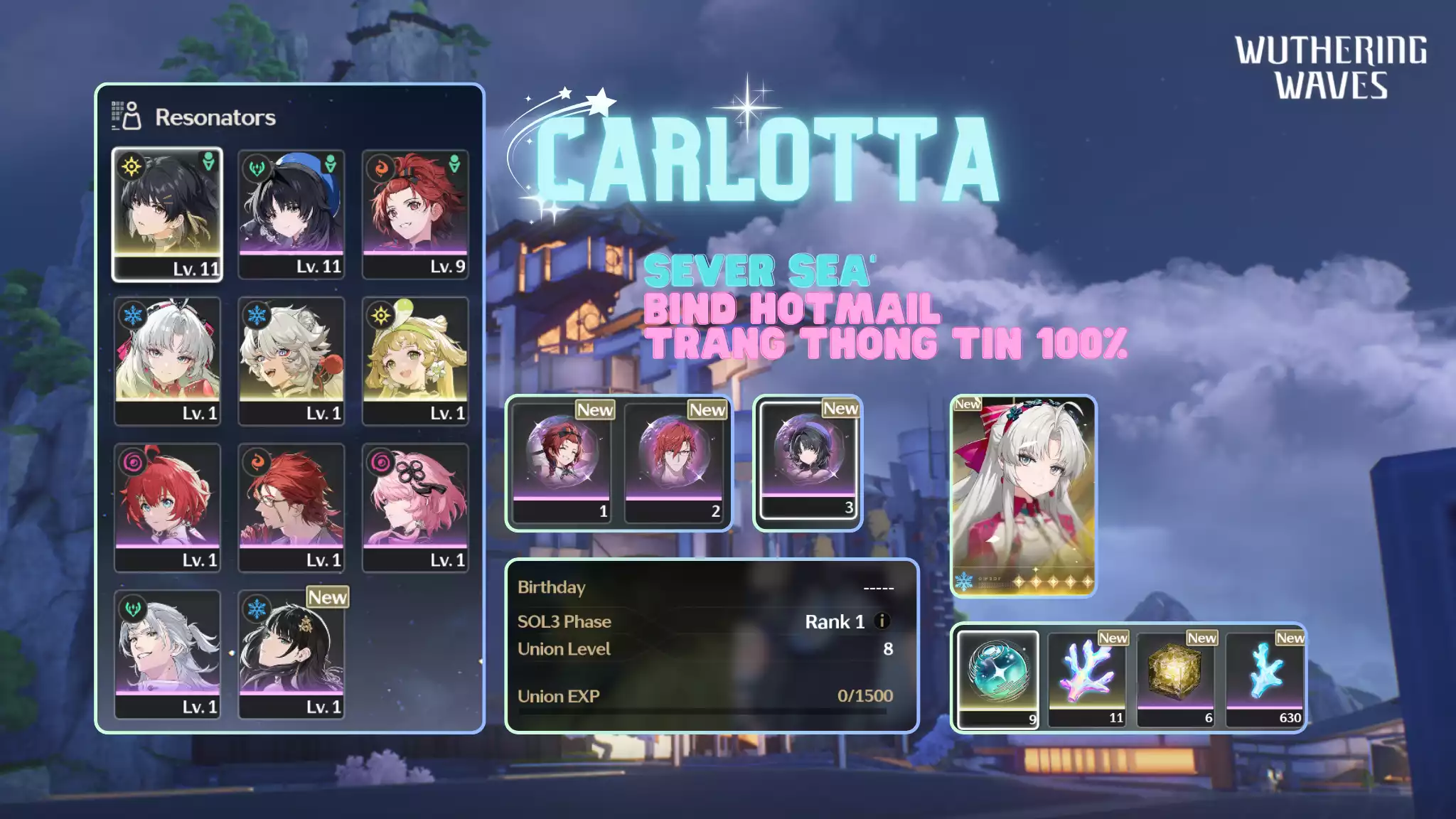 [Sea][UL8] Carlotta