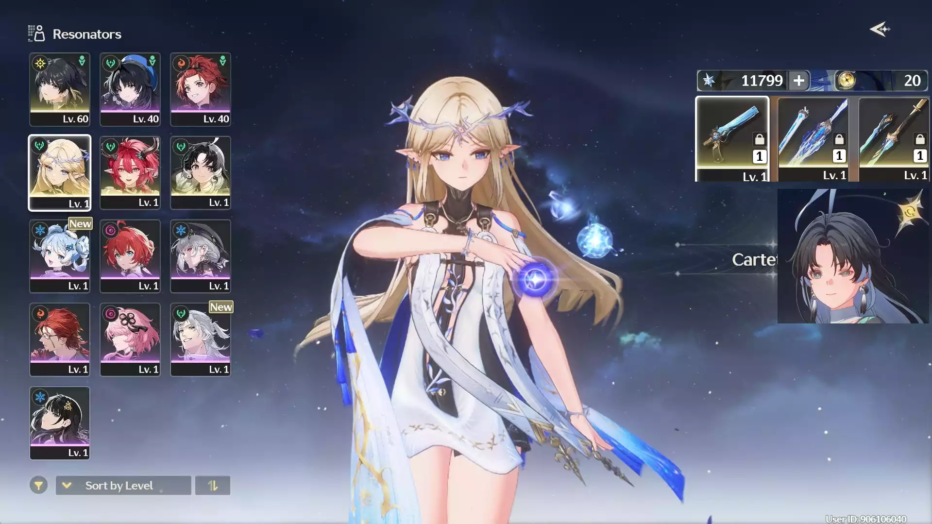 (sea) ul38: cartethyia +trấn +ciacona +súng +jianxin s1 +trấn main +12k ast +20 roll limit