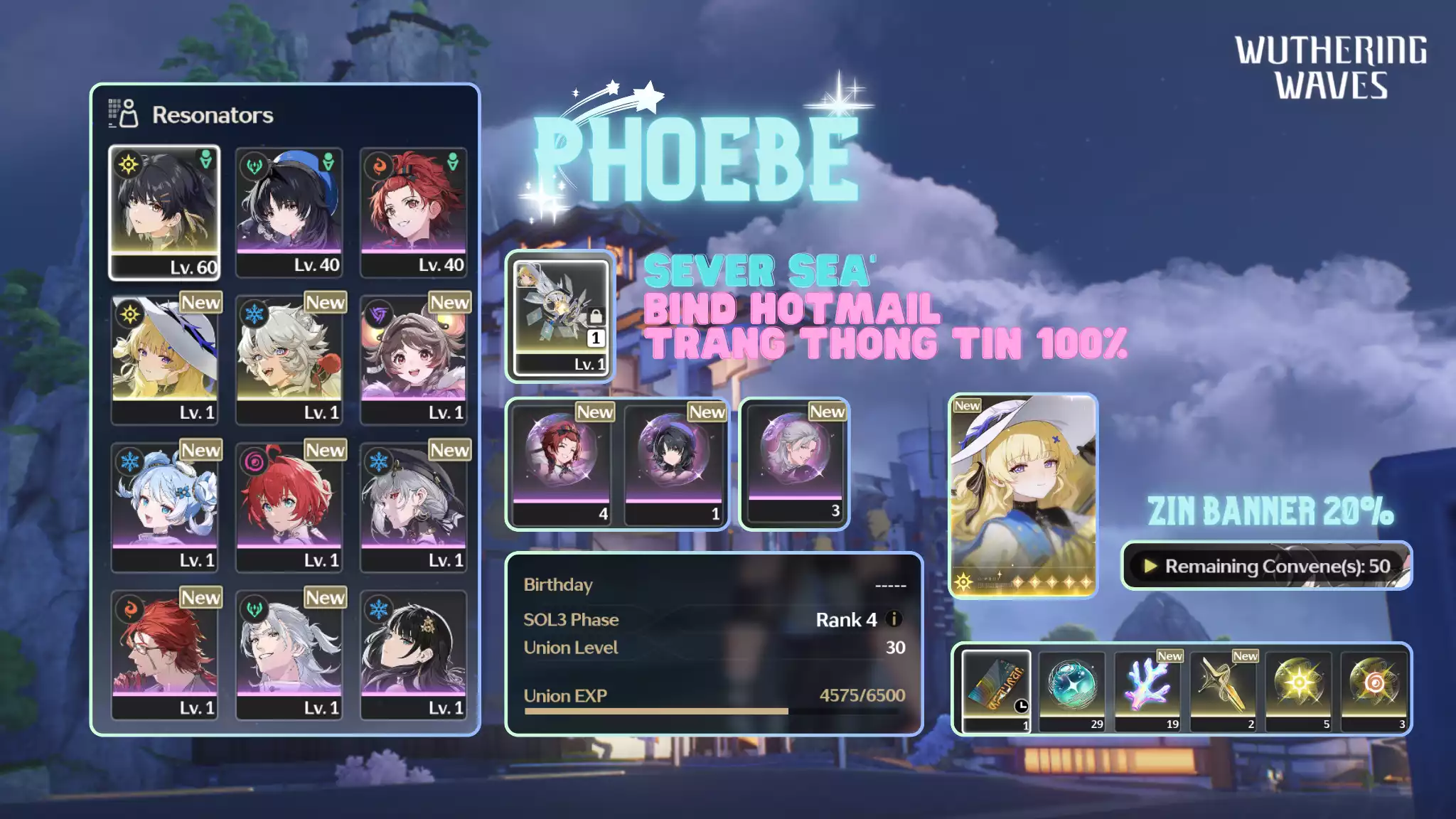 [Sea][UL17] Phoebe Trấn