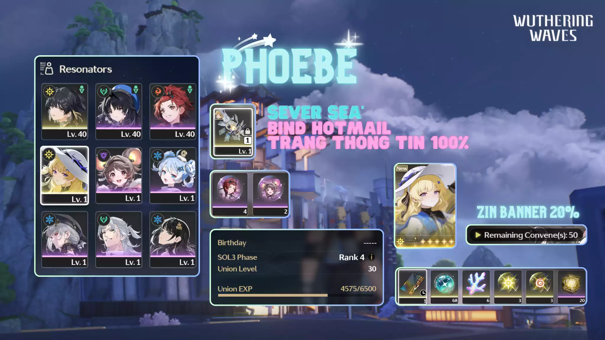 [Sea][UL17] Phoebe Trấn