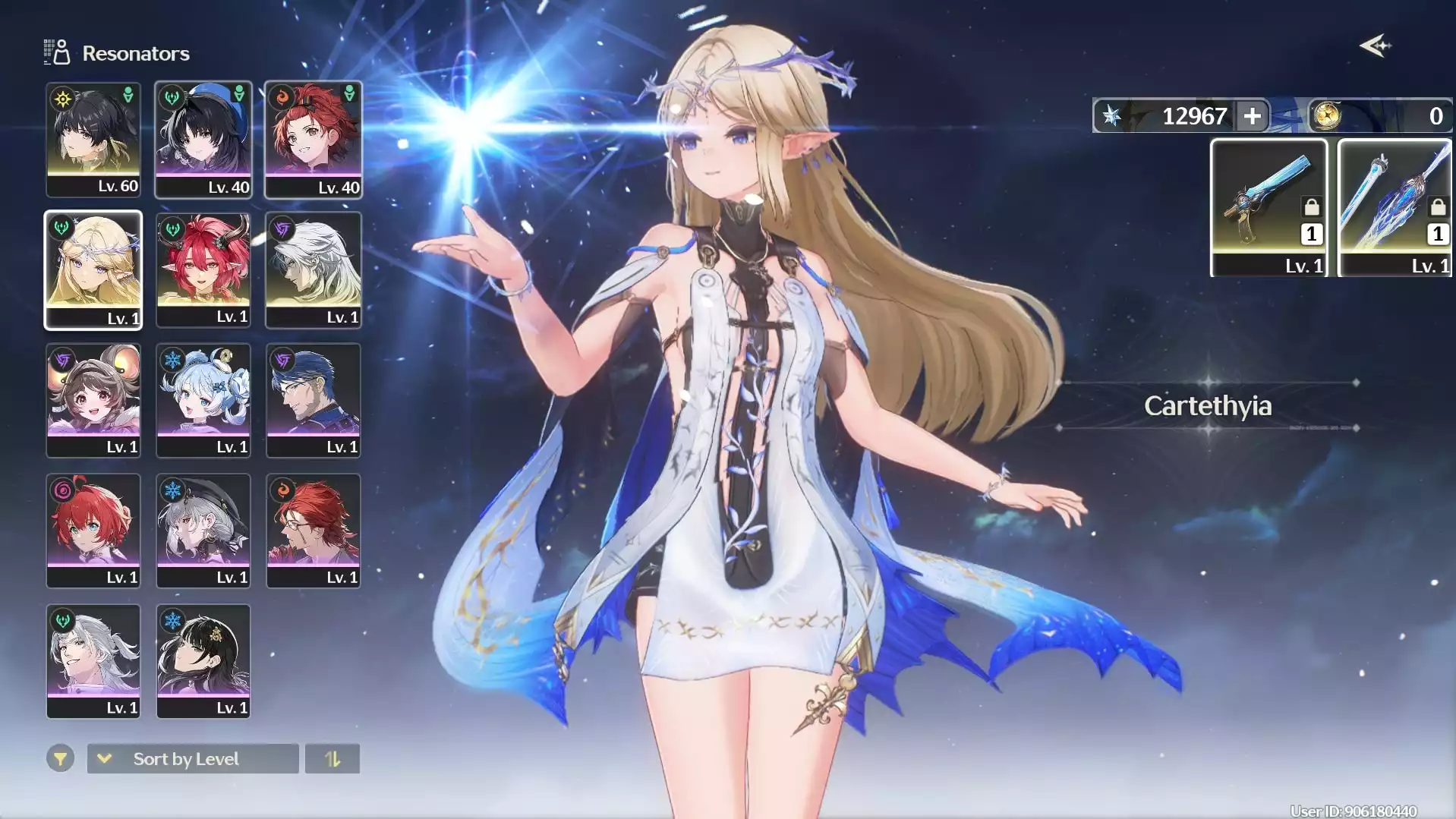(sea) ul38: cartethyia +trấn +ciacona +súng +calcharo +13k ast