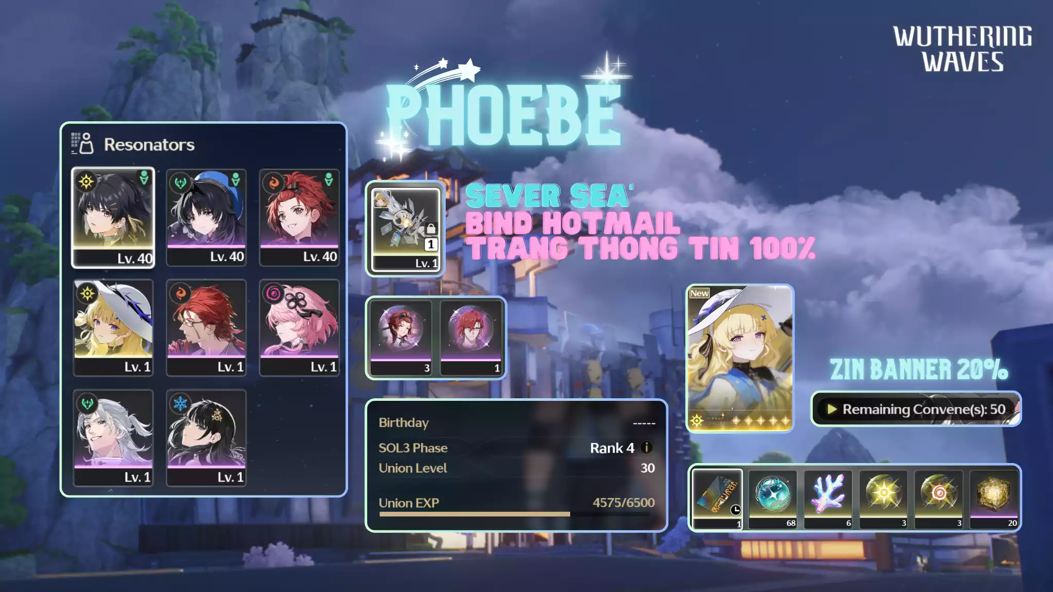 [Sea][UL17] Phoebe Trấn