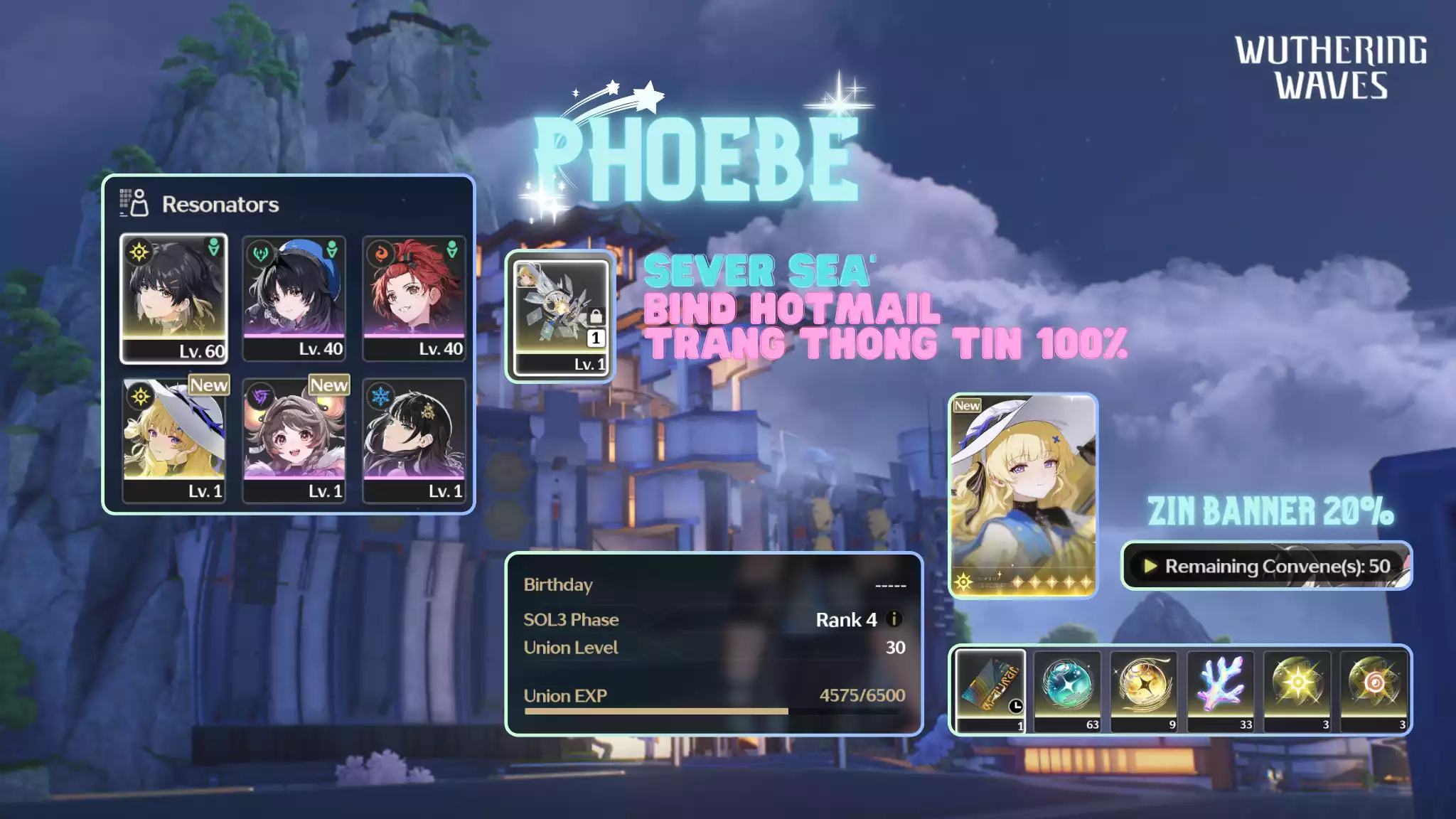 [Sea][UL17] Phoebe Trấn