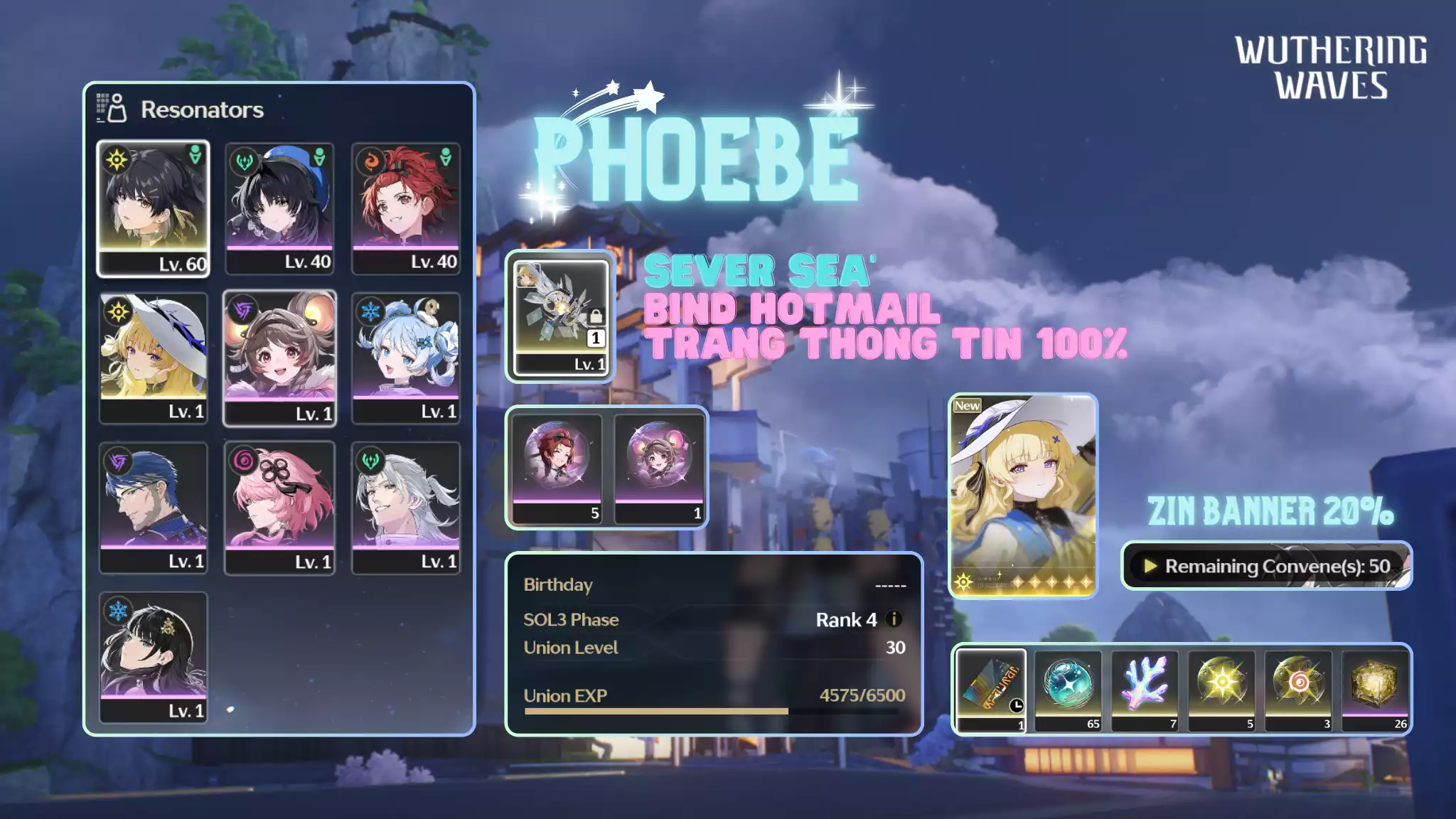[Sea][UL17] Phoebe Trấn