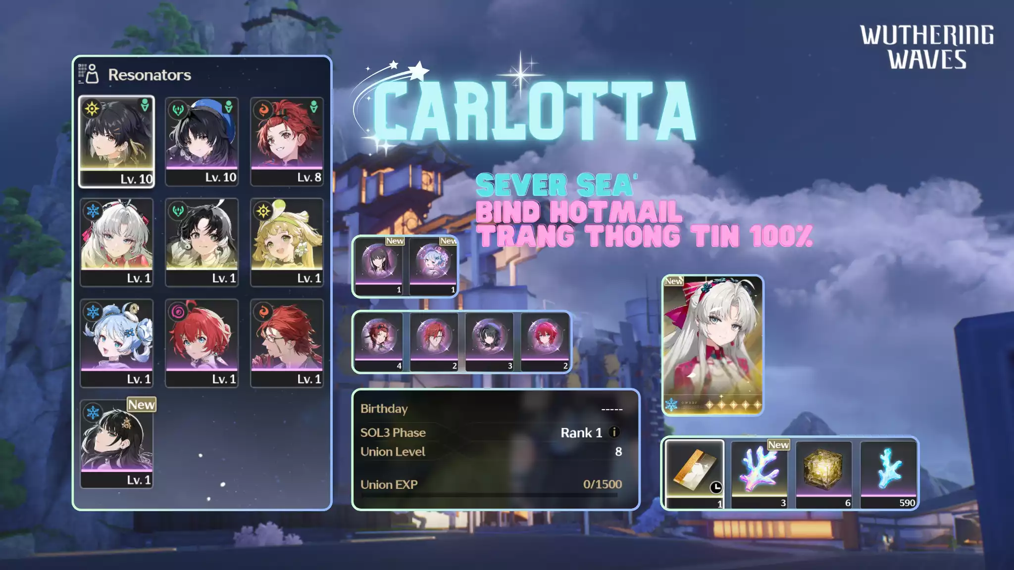 [Sea][UL8] Carlotta