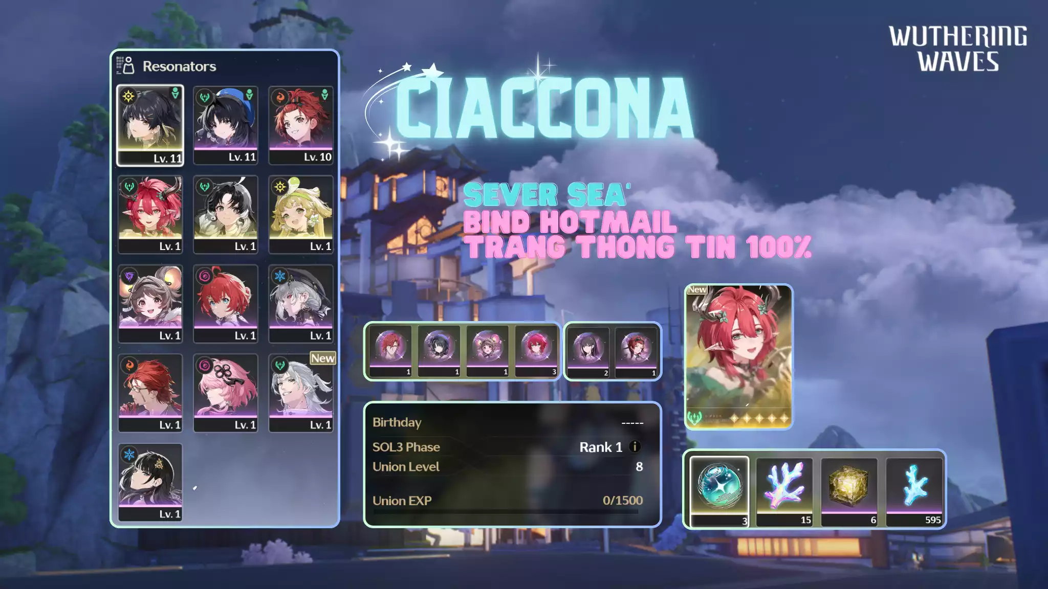 [Sea][UL8] Ciaccona