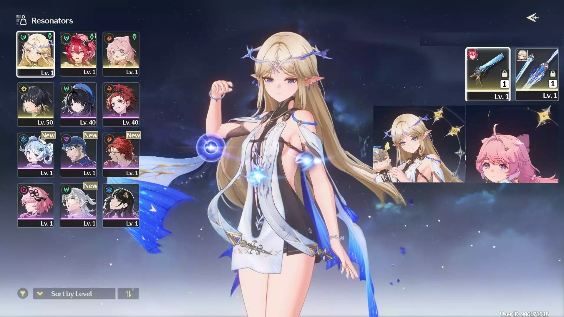 sea) ul38: cartethyia s2 + trấn +ciacona+ encore s1 +súng