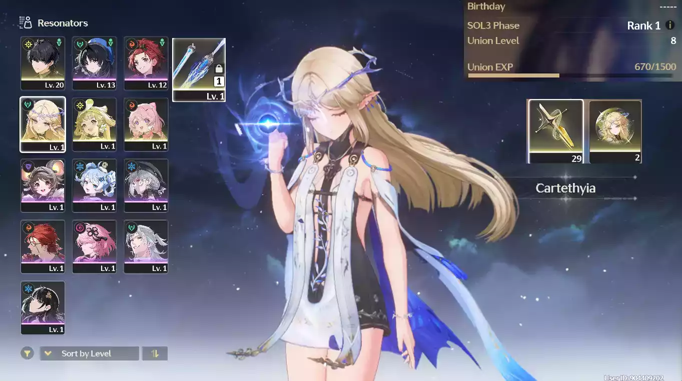 (SEA) UL8 Cartethyia C2R1 + Verina + Encore(Zin Map Zin Nhiệm Vụ)