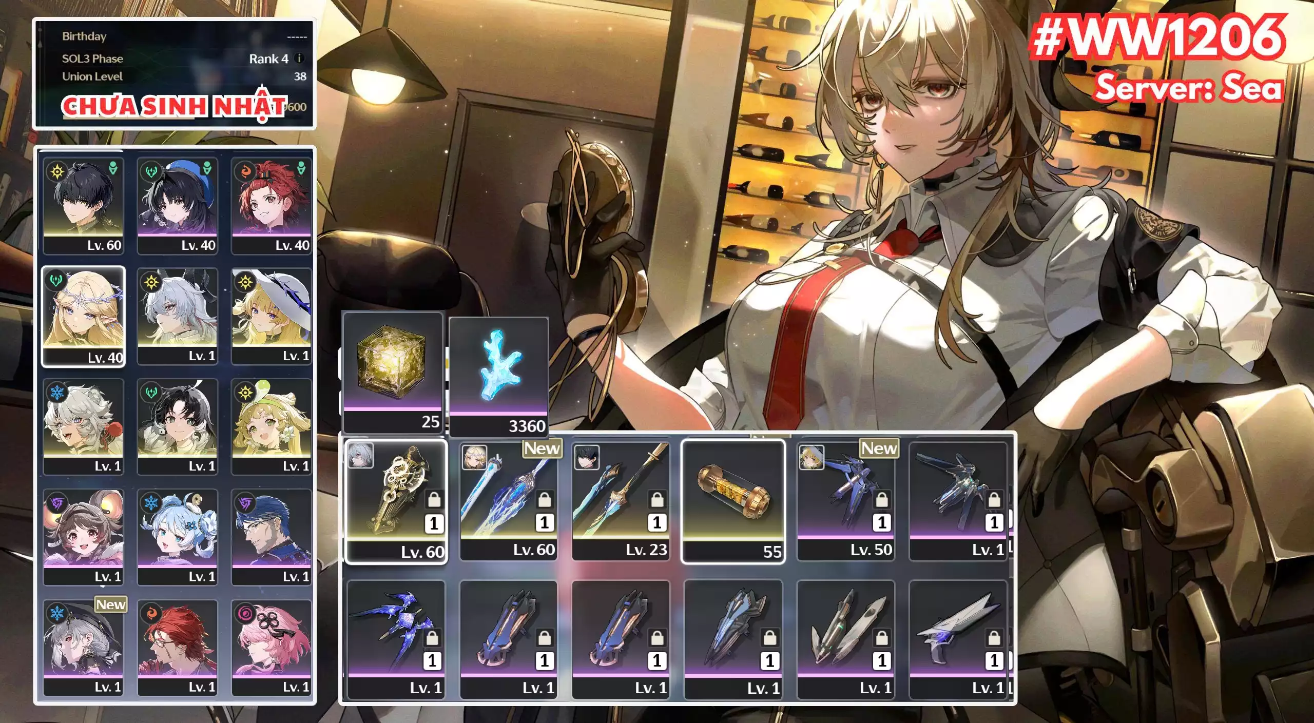 [ ACC VIP ]  WW1206 Zani trấn + phoebe + CARTETHYIA R0A1