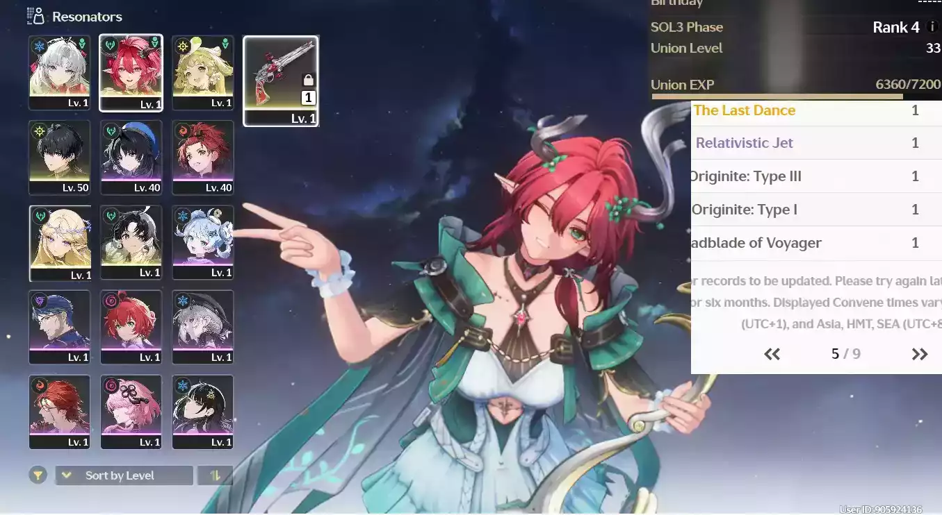(SEA) UL33 Cartethyia + Carlotta Trấn + Ciaccona + Verina