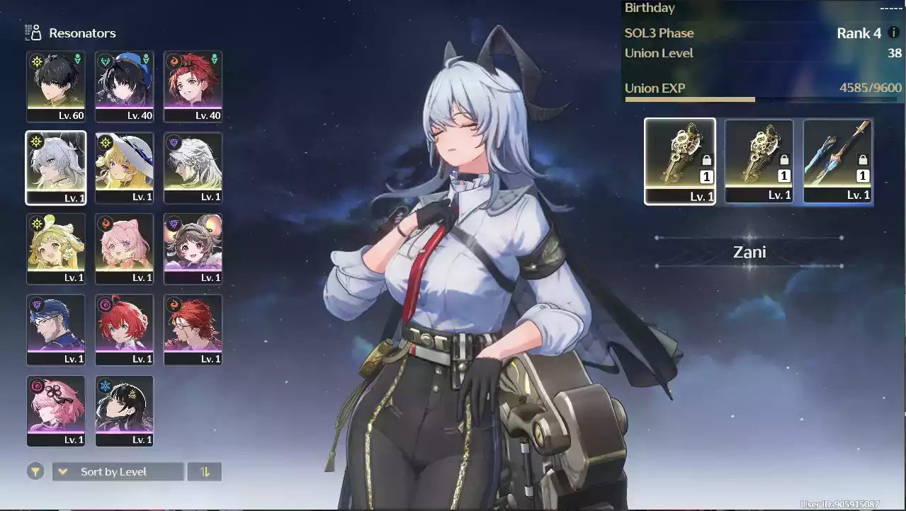 (SEA) UL38 Zani Trấn + Phoebe + Verina + Encore