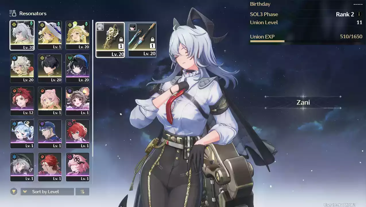 (SEA) UL8 Zani Trấn + Phoebe + Verina + Encore(Zin map zin nhiệm vụ)