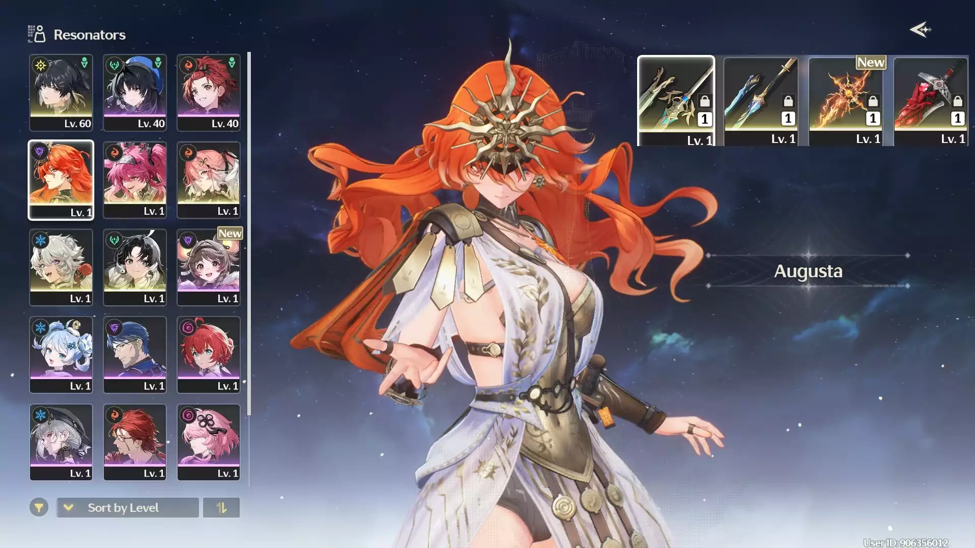 (sea) Ul40: Augusta + tran + Lupa + trấn + changli