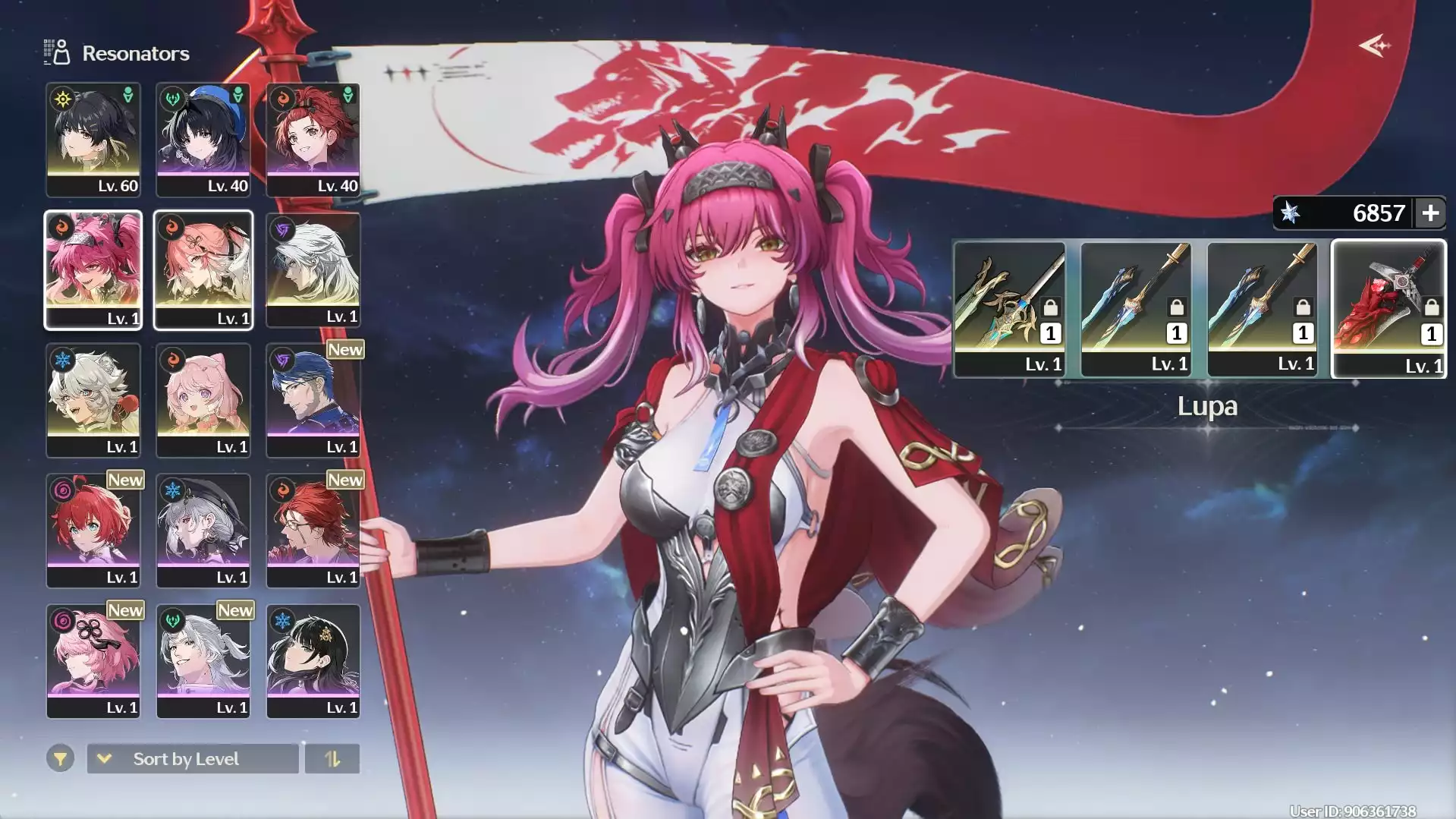 Ul40: Lupa + trấn + changli + encore + cal +lingyang + trấn main