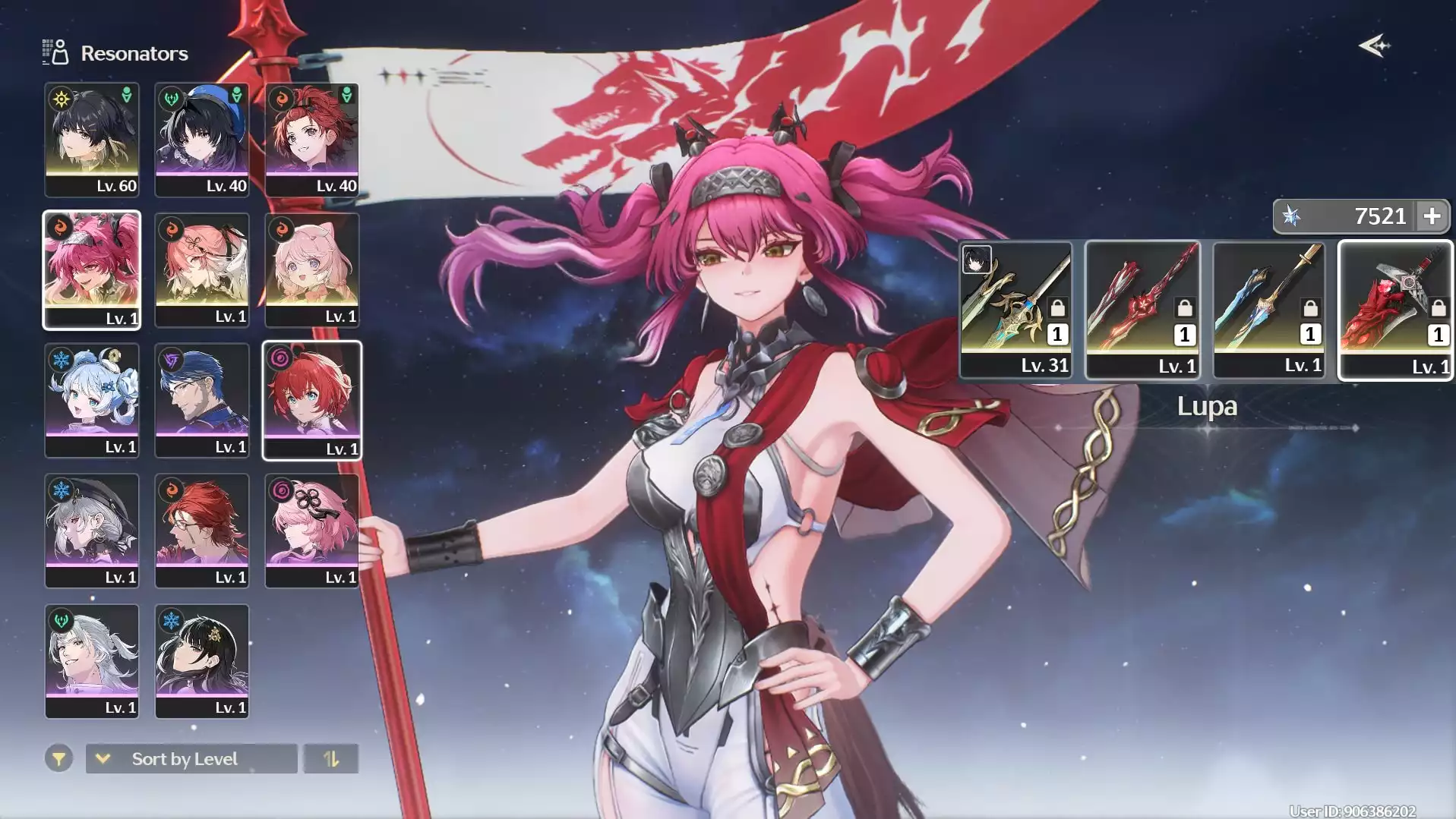 (sea) Ul40: Lupa + trấn + changli +encore + trấn main