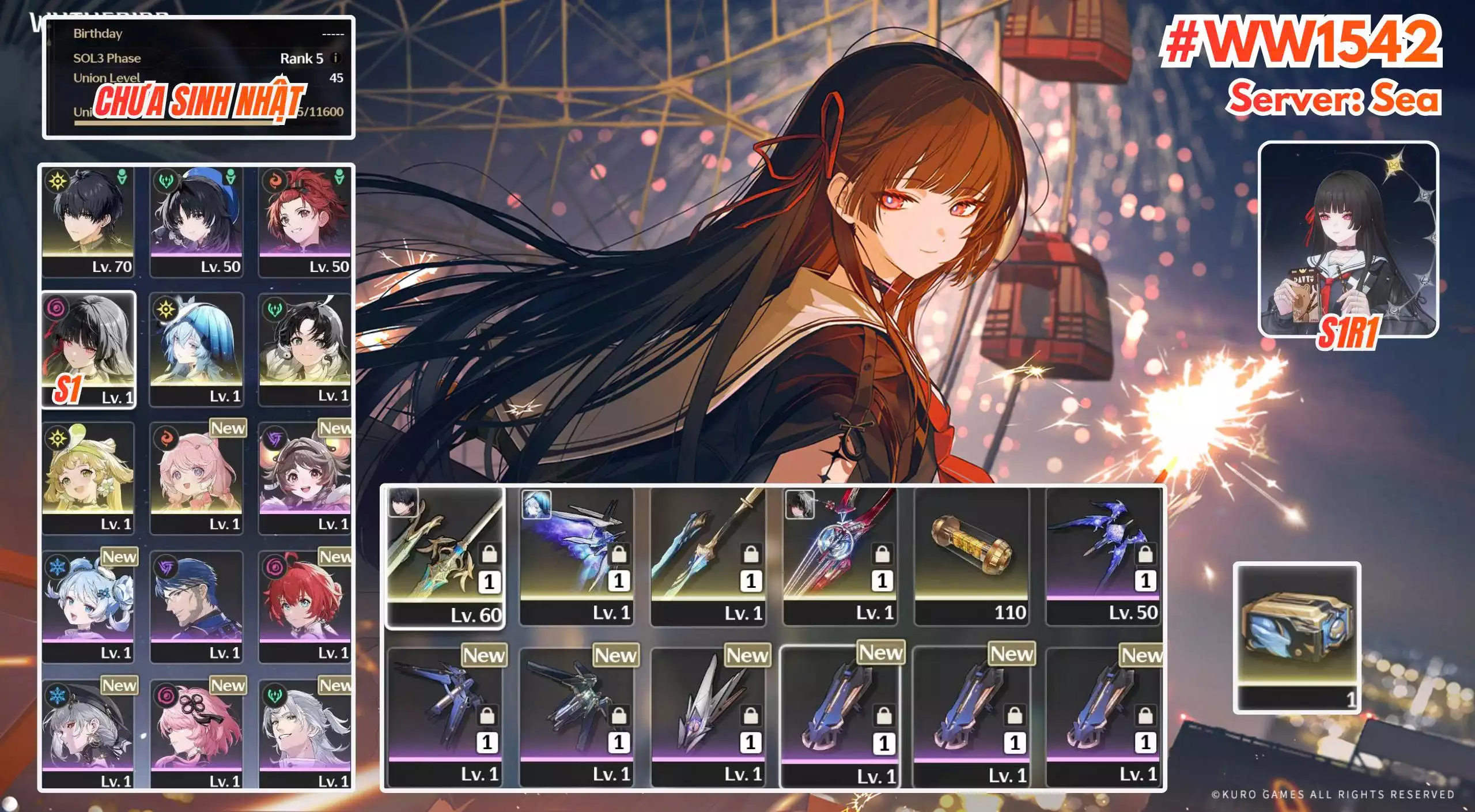 [ ACC VIP ] WW1542 Chisa R1A1 + Shoe R0A1