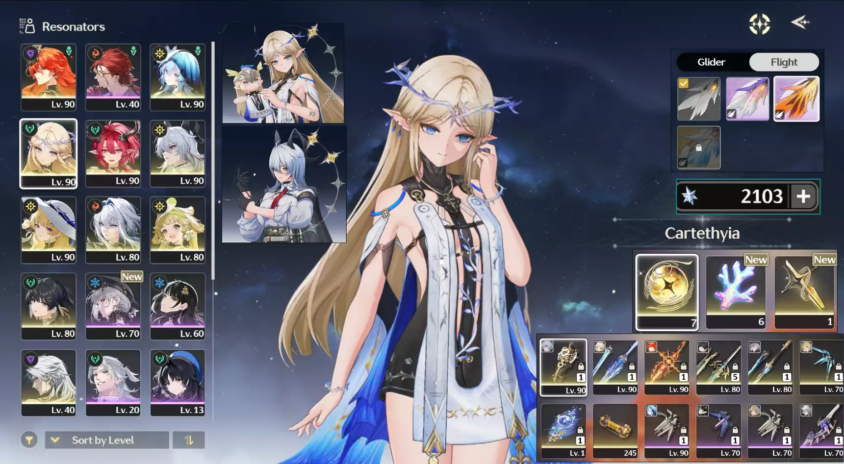 (SEA) VIP Team Cartethyia và Zani kèm vật phẩm limited nhé.