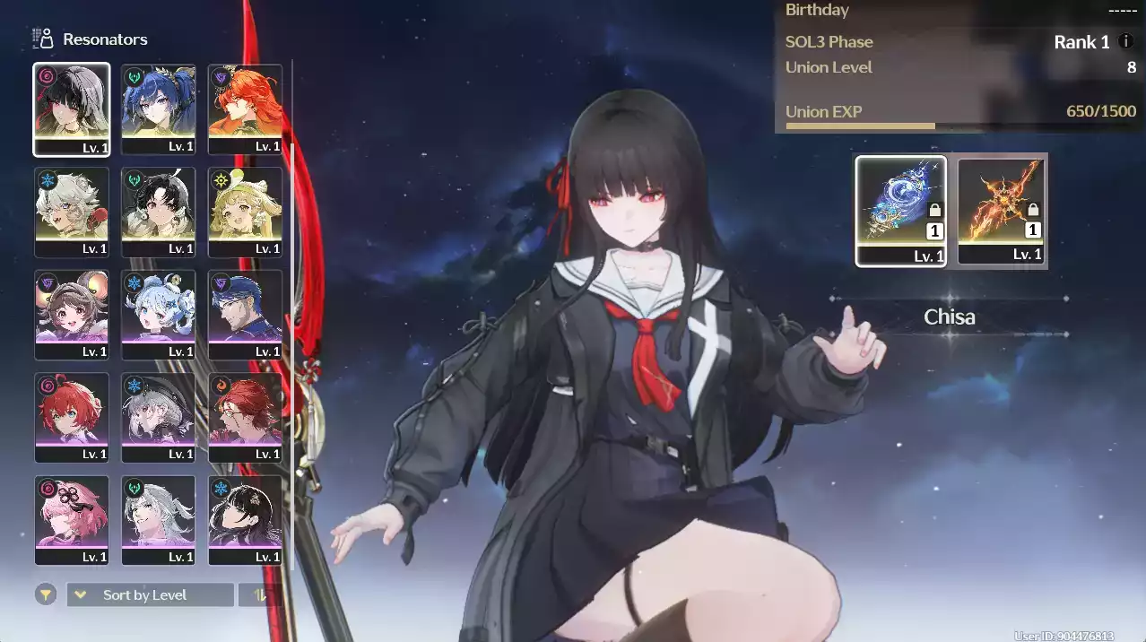 (SEA) UL8 Augusta Trấn + Iuno Trấn + Chisa + Verina + Banner vũ khí 5 trang(Zin Map, Zin Nhiệm Vụ)