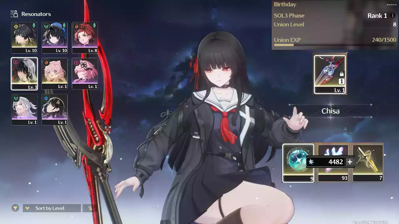 (SEA) UL8 Chisa Trấn + 45 vé + Verina