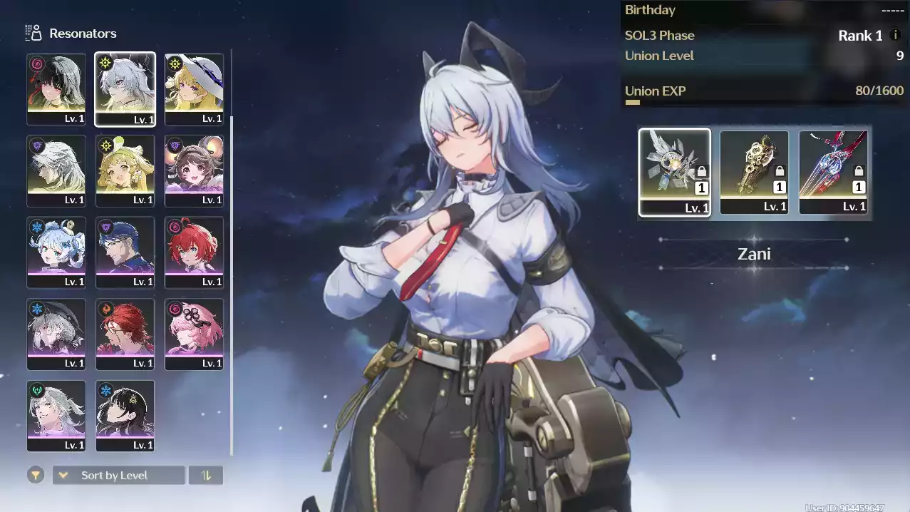 (3 Char 3 Trấn)(SEA) UL8 Zani Trấn + Phoebe Trấn + Chisa Trấn + Verina(Zin Map, Zin nhiệm vụ)