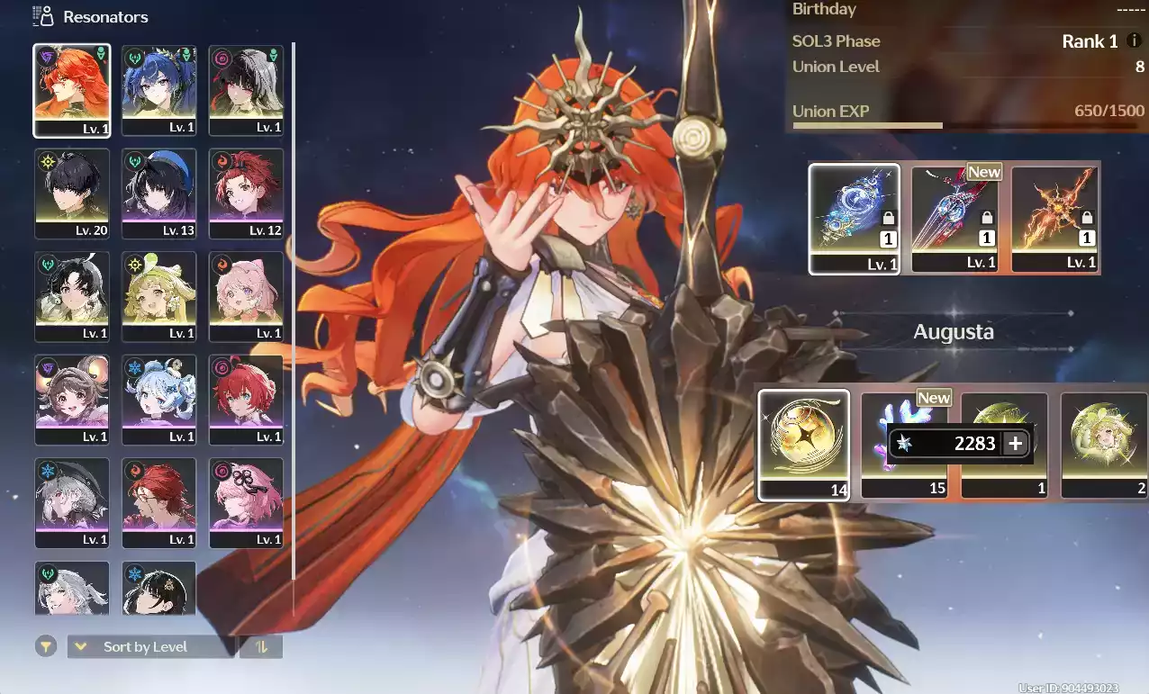 (SEA) UL8 Augusta Trấn + Iuno Trấn + Chisa Trấn + 30 ve Limit + Verina RC2 + Encore(Zin Map, Zin Nhiệm Vụ)