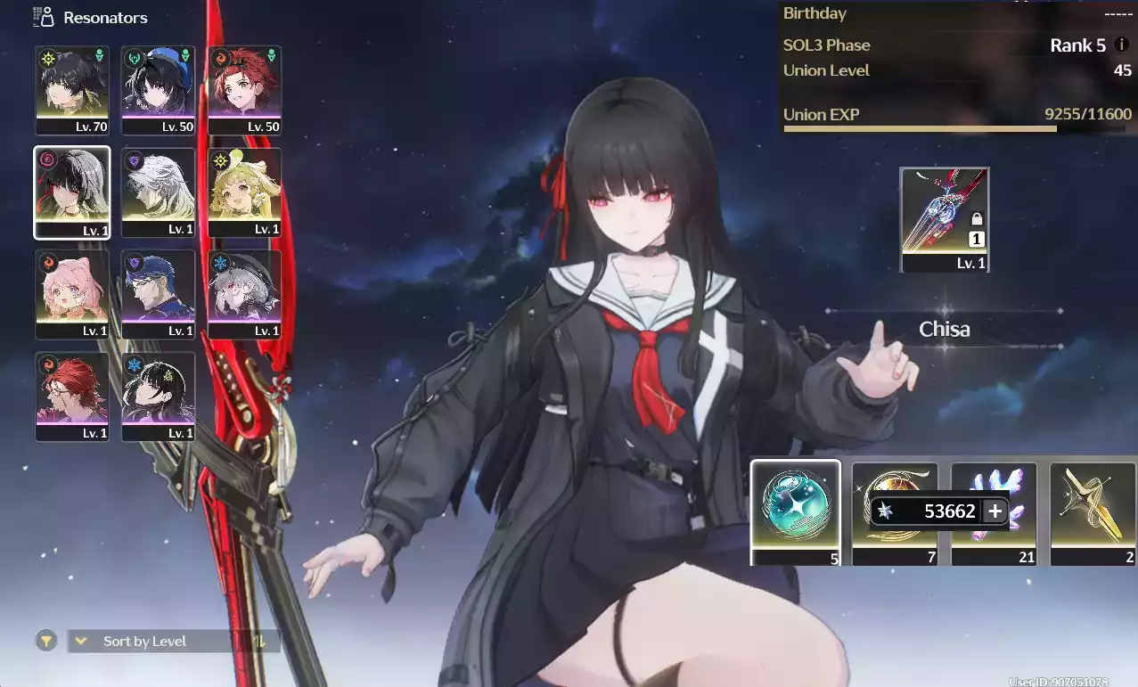 (SEA) UL45 Chisa Trấn + 345 Vé Limit + Verina + Encore