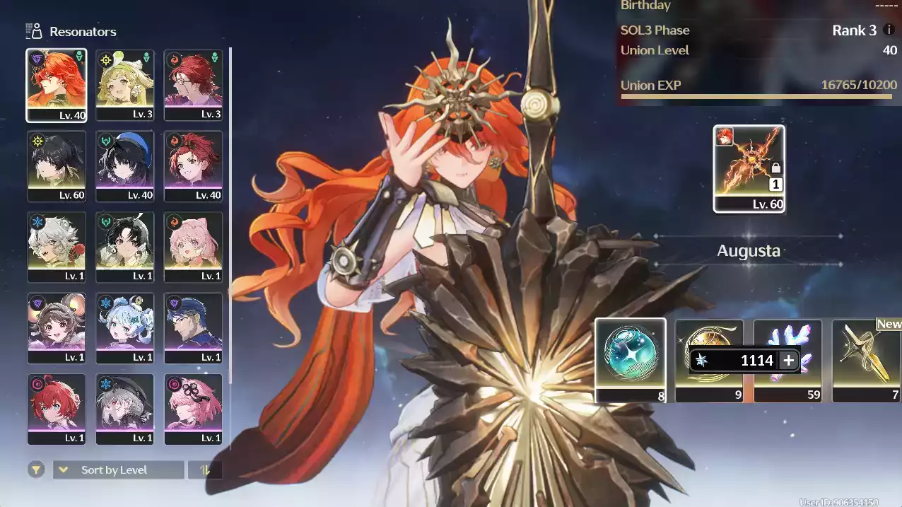 (SEA) UL40 Augusta RC2 Trấn + Verina + Encore