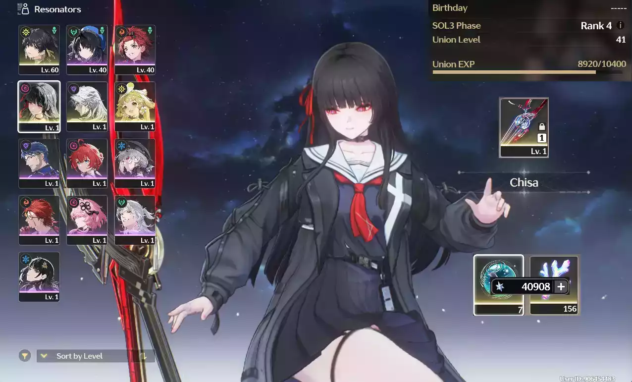 (SEA) UL45 Chisa Trấn R2 + Verina + 255 vé + 156 san hô