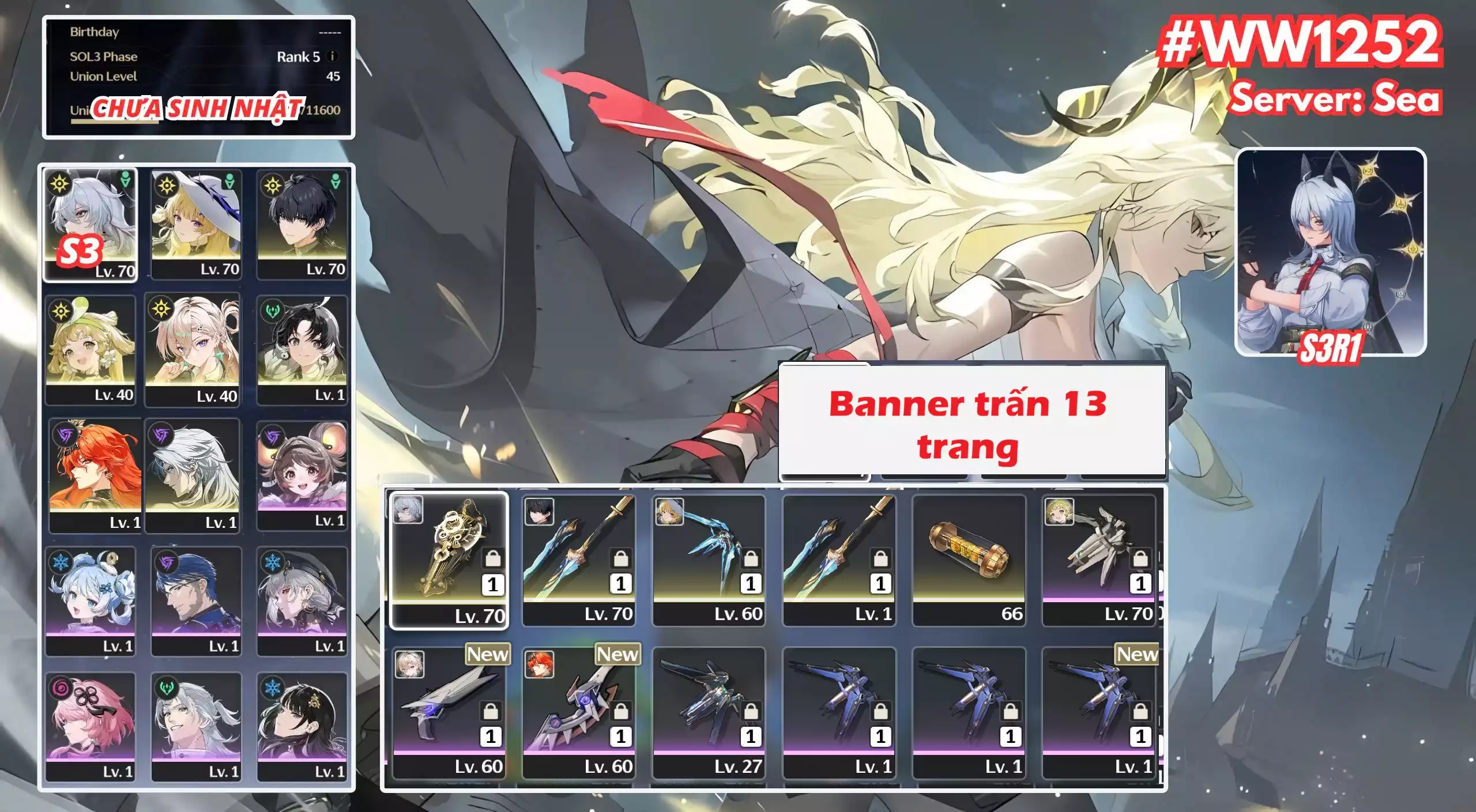 [ ACC VIP ] WW1252 Zani R3A1  + phoebe + Augusta + Lynea