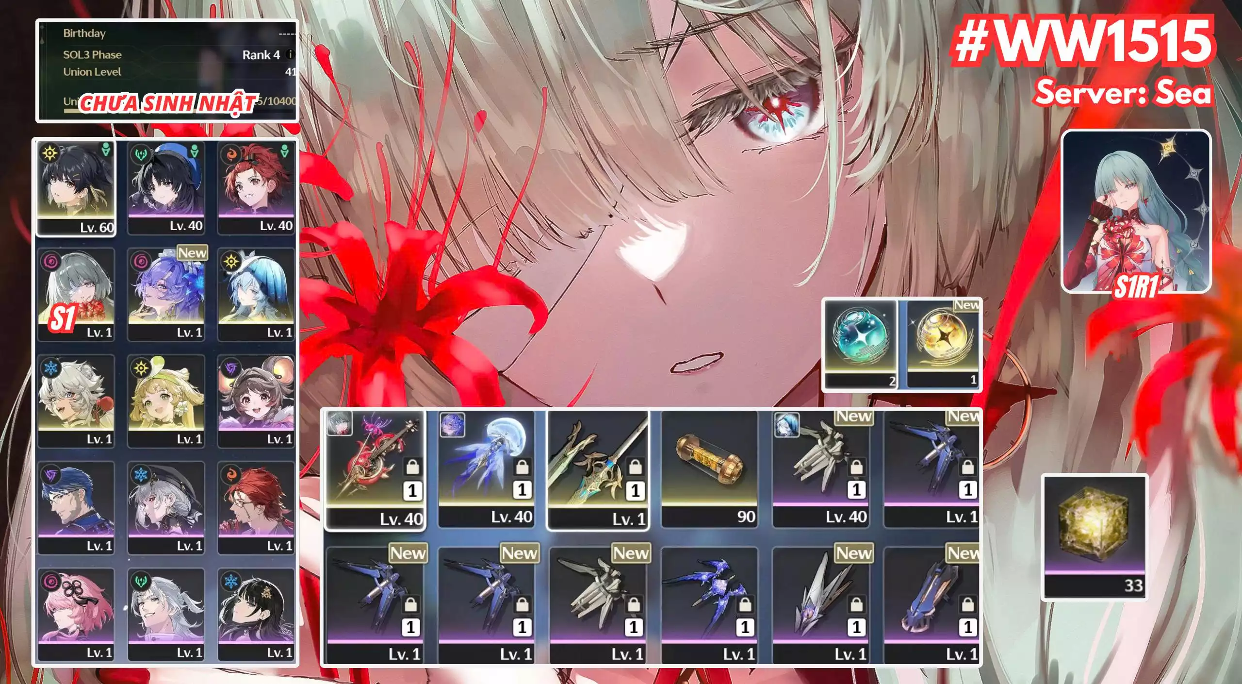 [ ACC VIP ] WW1515 Phrolova R1A1+ shoe + Canta R0A1