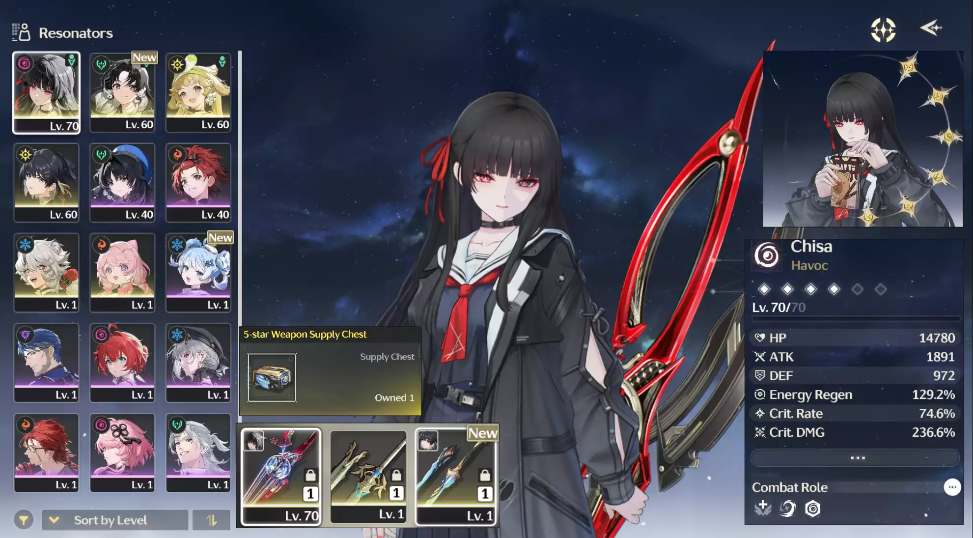 (SEA) Chisa C6r1 đã build chiến