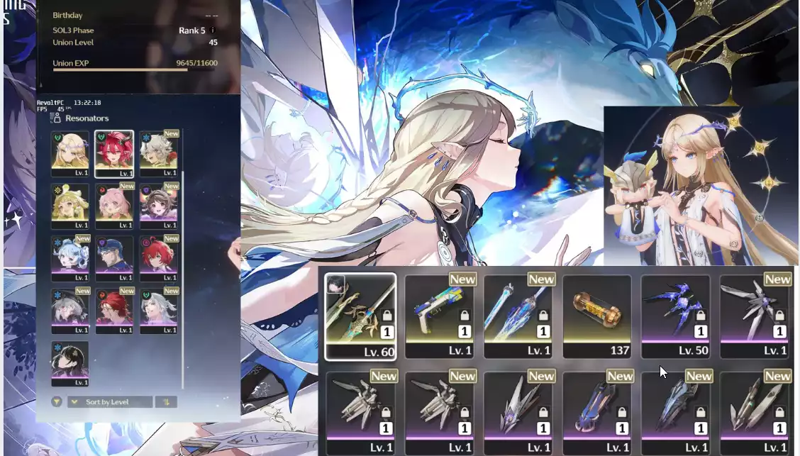 (Tuyệt Phẩm vip)(SEA) UL45 Cartethyia c4r1 Trấn + Ciaccona + Verina + con lân sét