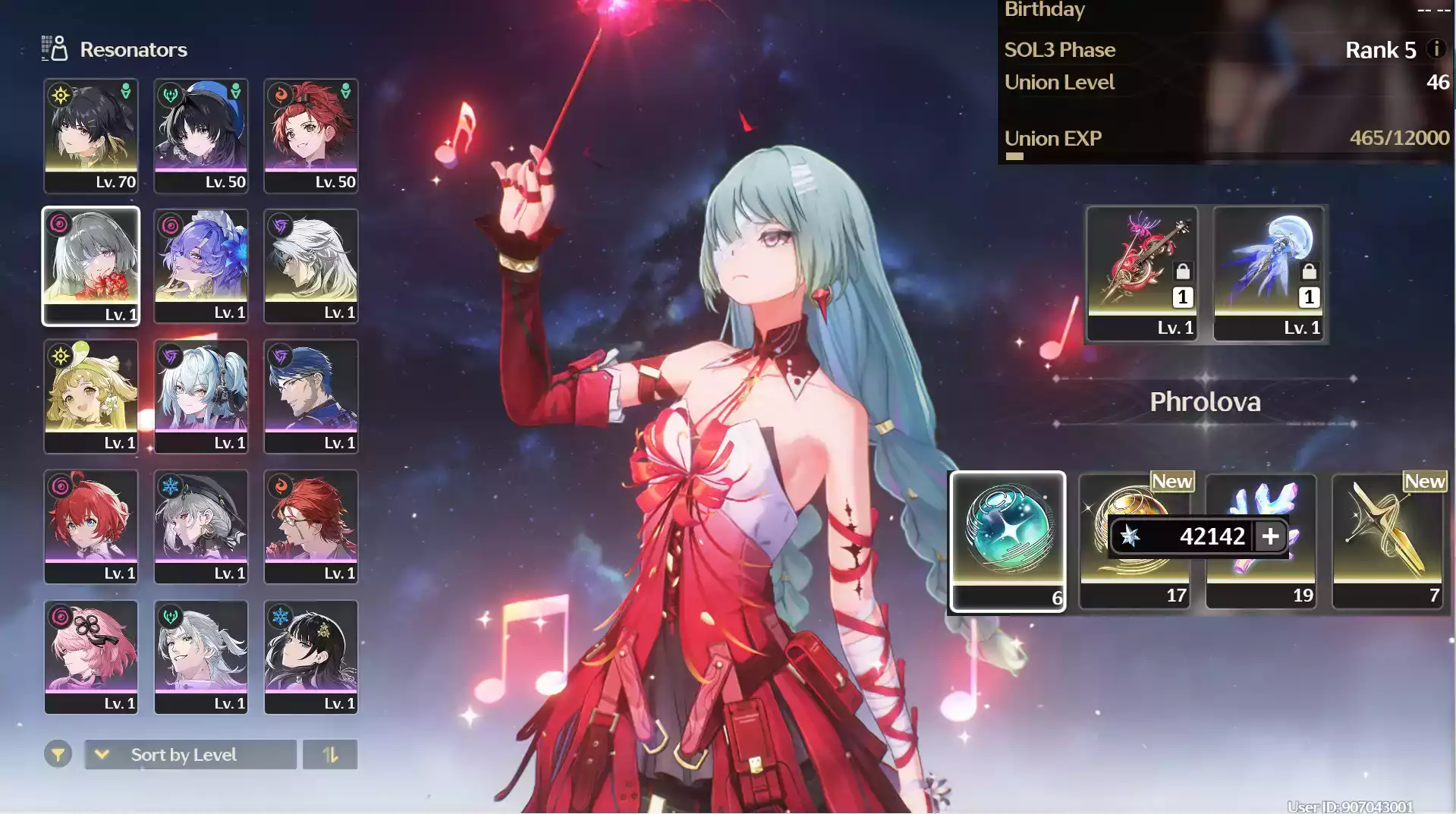 (SEA) UL45 Phrolova Trấn + Cantarella Trấn + 290 Roll + Verina + Encore